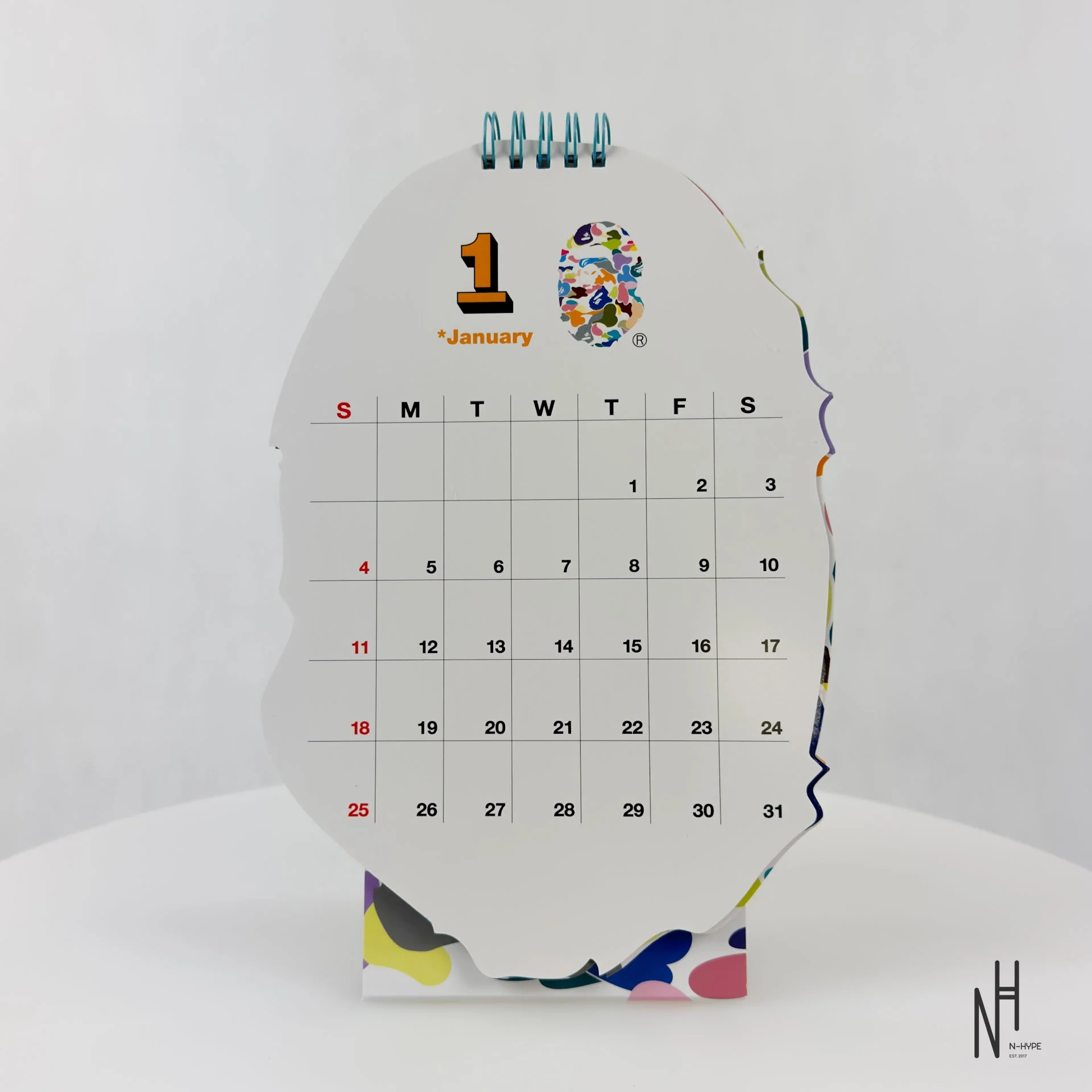 A Bathing Ape BAPE Desk Calendar 2026 - Image 4