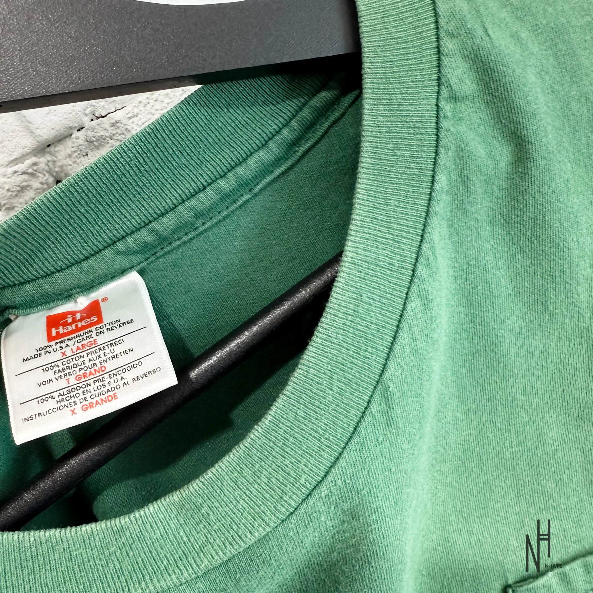 About Dreams Green Pocket Tee - Image 3