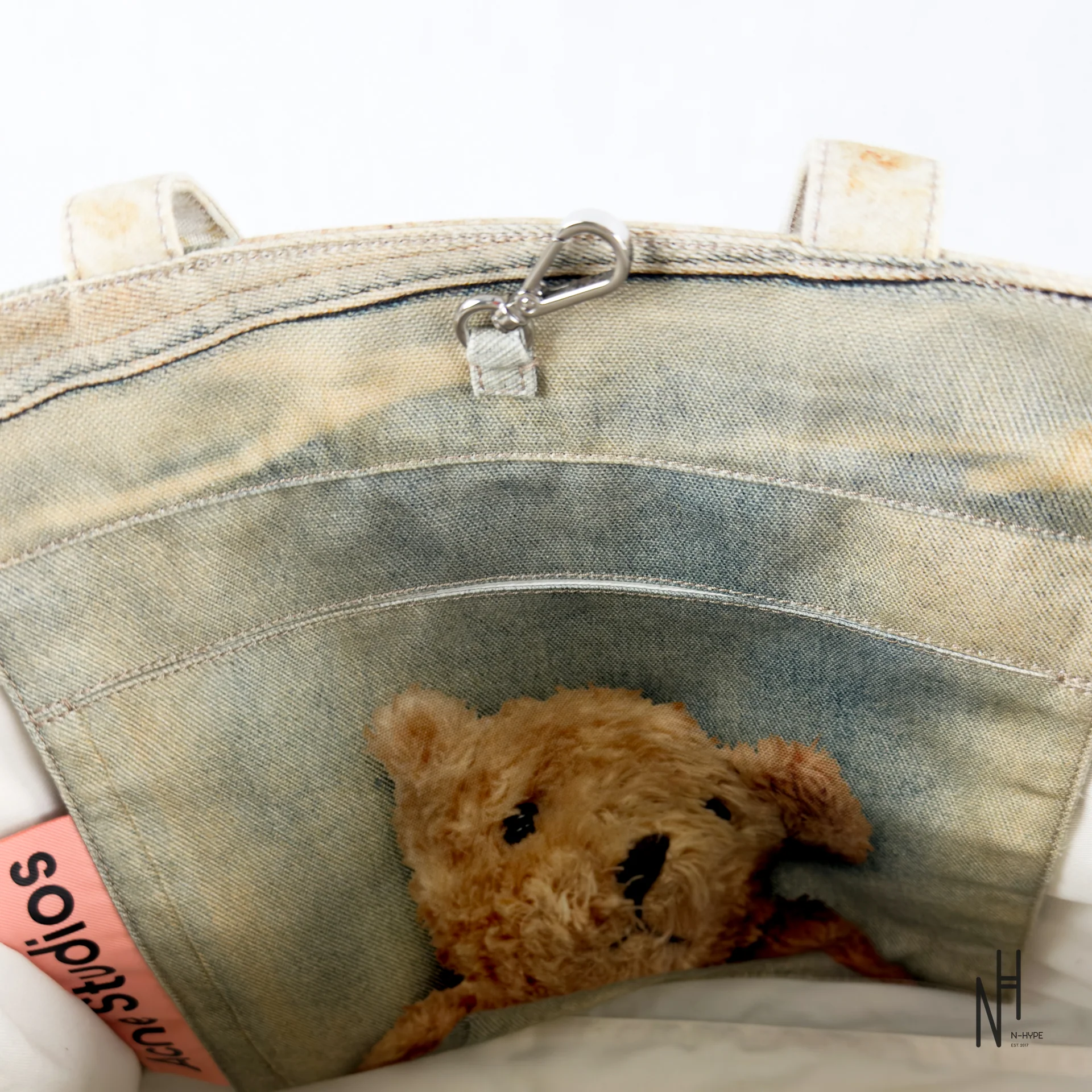 Acne Studios 1981 Trompe-l’œil Teddy Tote - Image 5