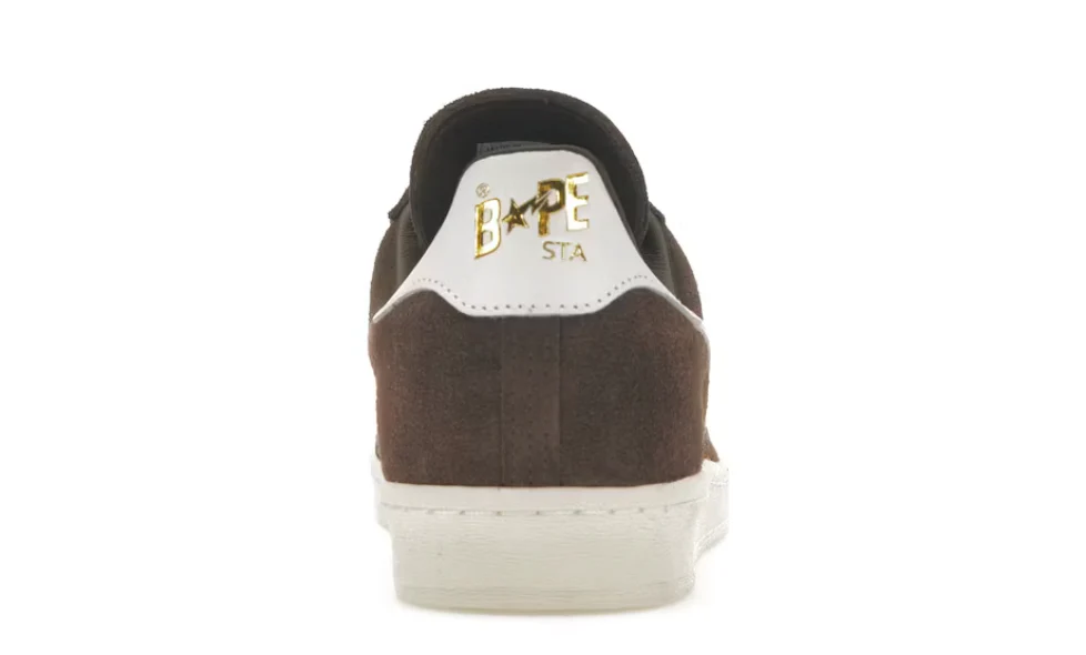 Adidas Campus 80s Bape 30th Anniversary Brown - Image 3