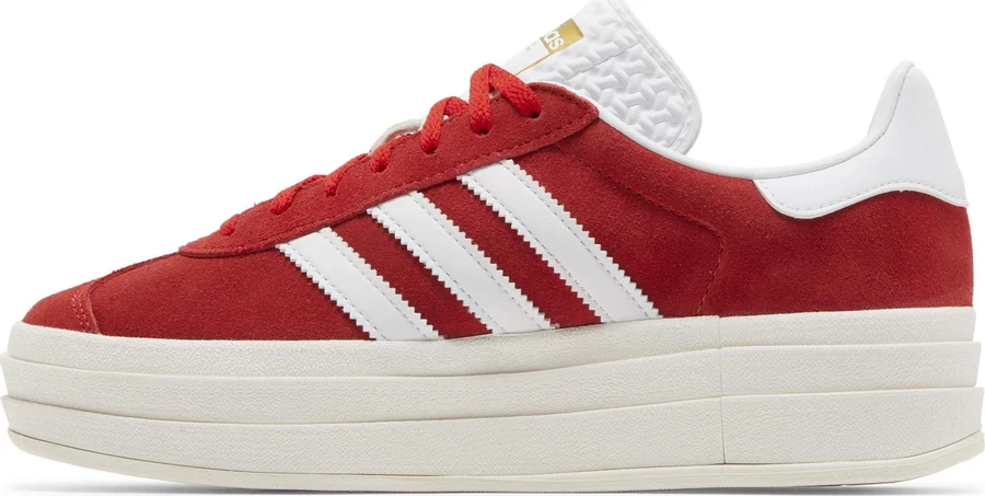 Adidas Gazelle Bold Red Cloud White (Women's) - Image 2