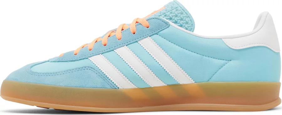 Adidas Gazelle Indoor Preloved Blue White Gum - Image 2