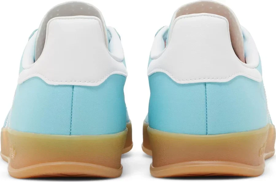 Adidas Gazelle Indoor Preloved Blue White Gum - Image 3