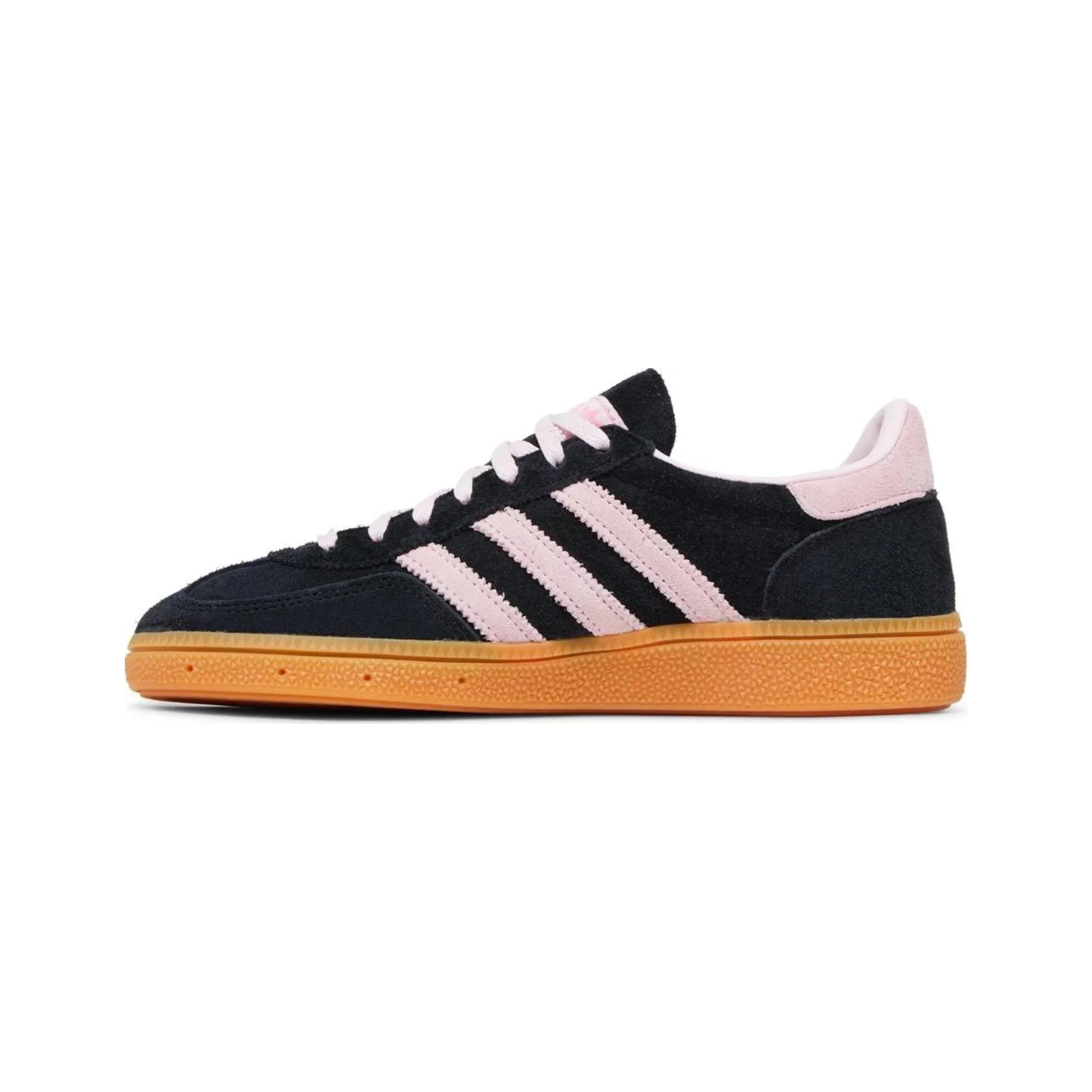 Adidas Handball Spezial Core Black Clear Pink Gum (Women's) - Image 2
