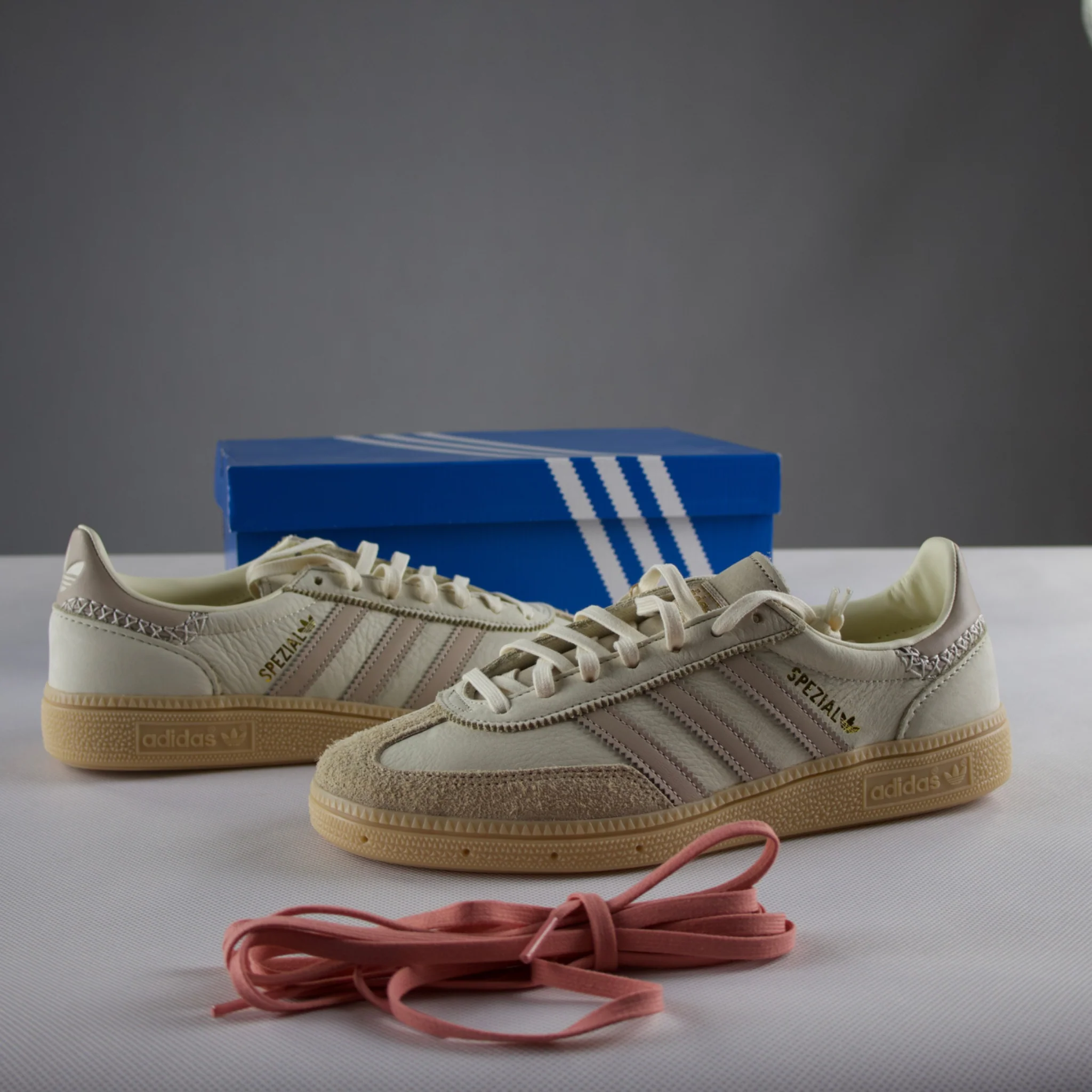 Adidas Handball Spezial Cream White Beige (Women's) - Image 2