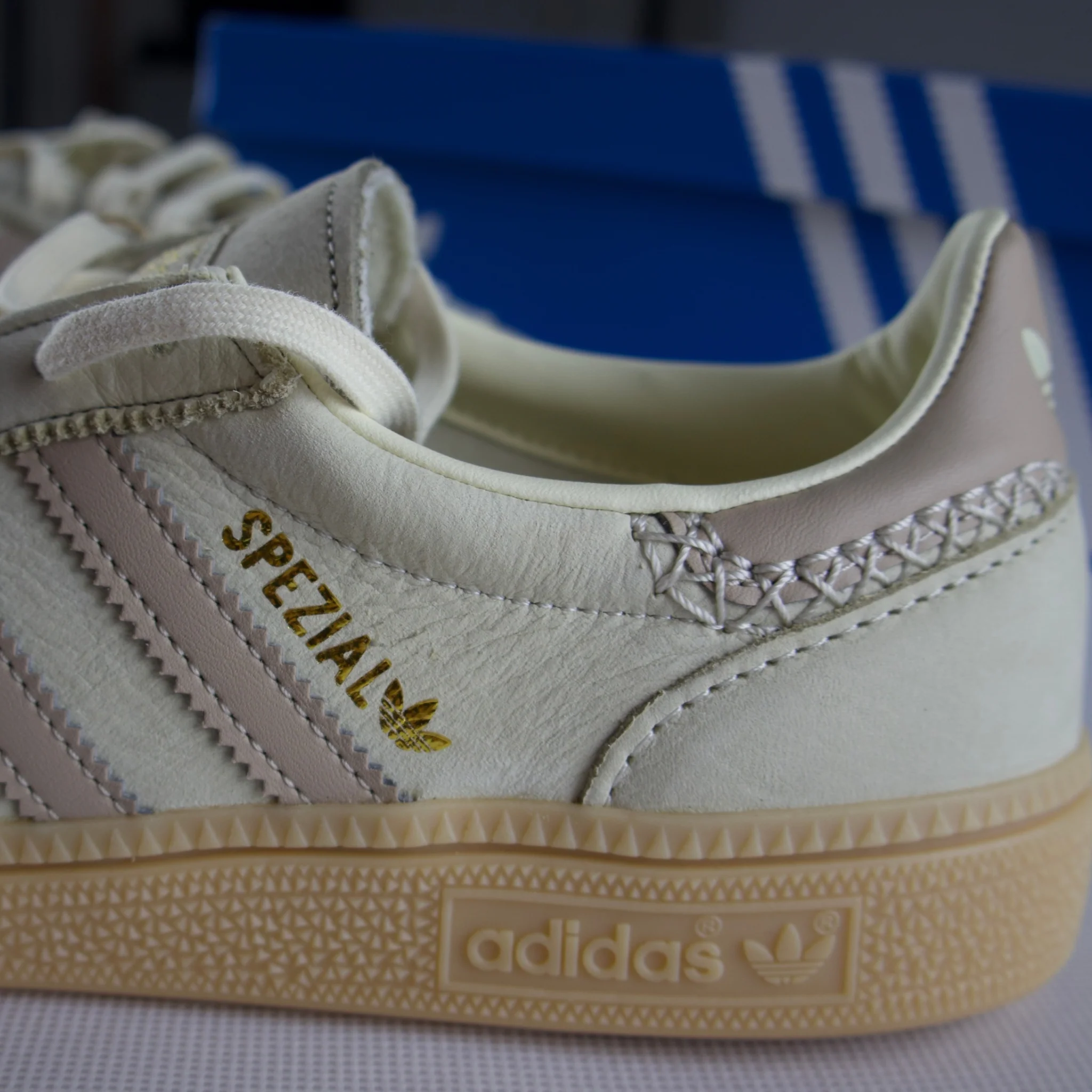 Adidas Handball Spezial Cream White Beige (Women's) - Image 8