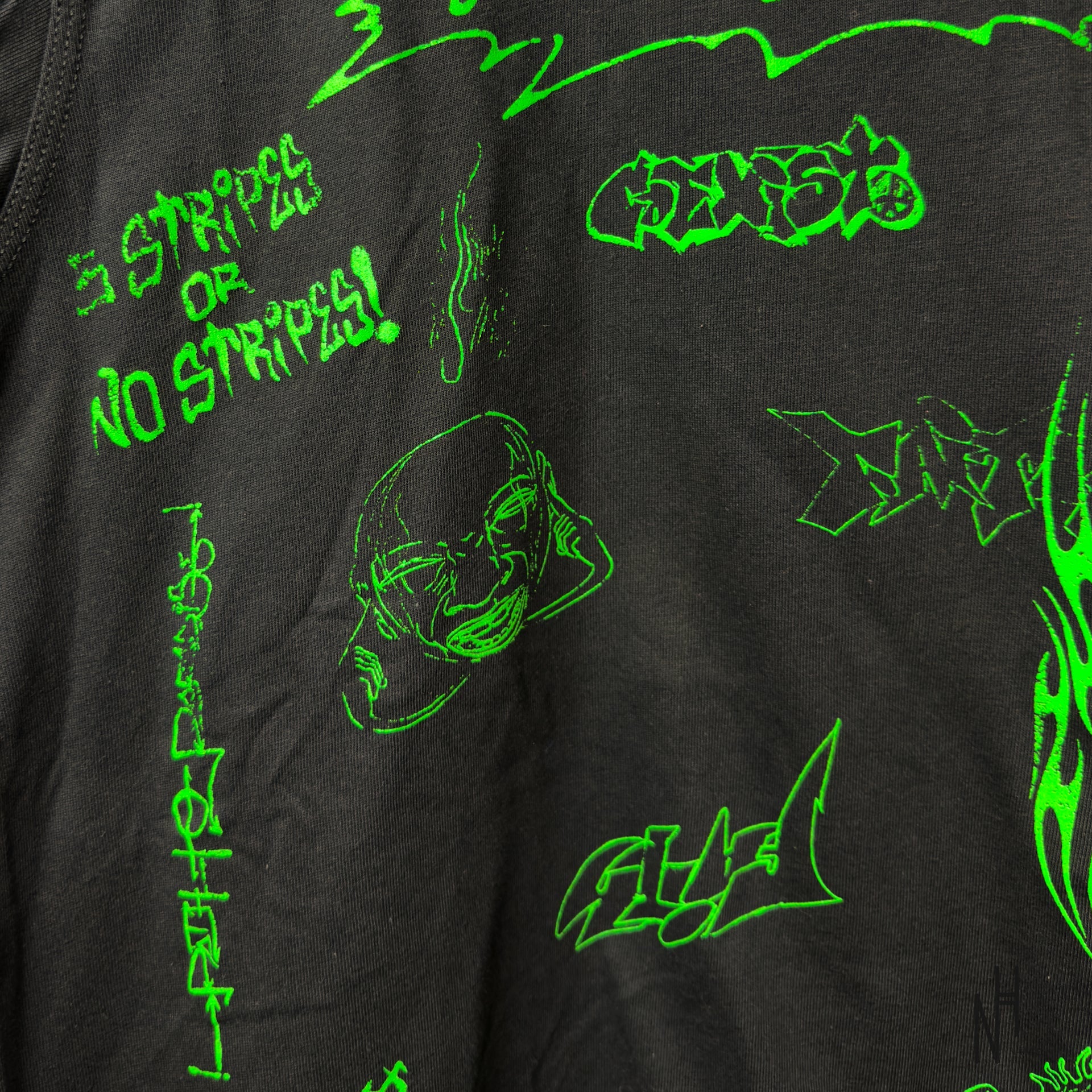 Adidas Las Vegas Custom Black Tee - Image 3