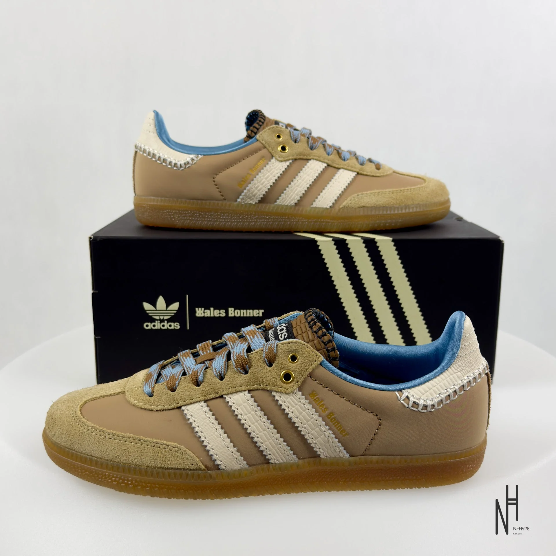 Adidas Samba Nylon Wales Bonner Desert White - Image 2