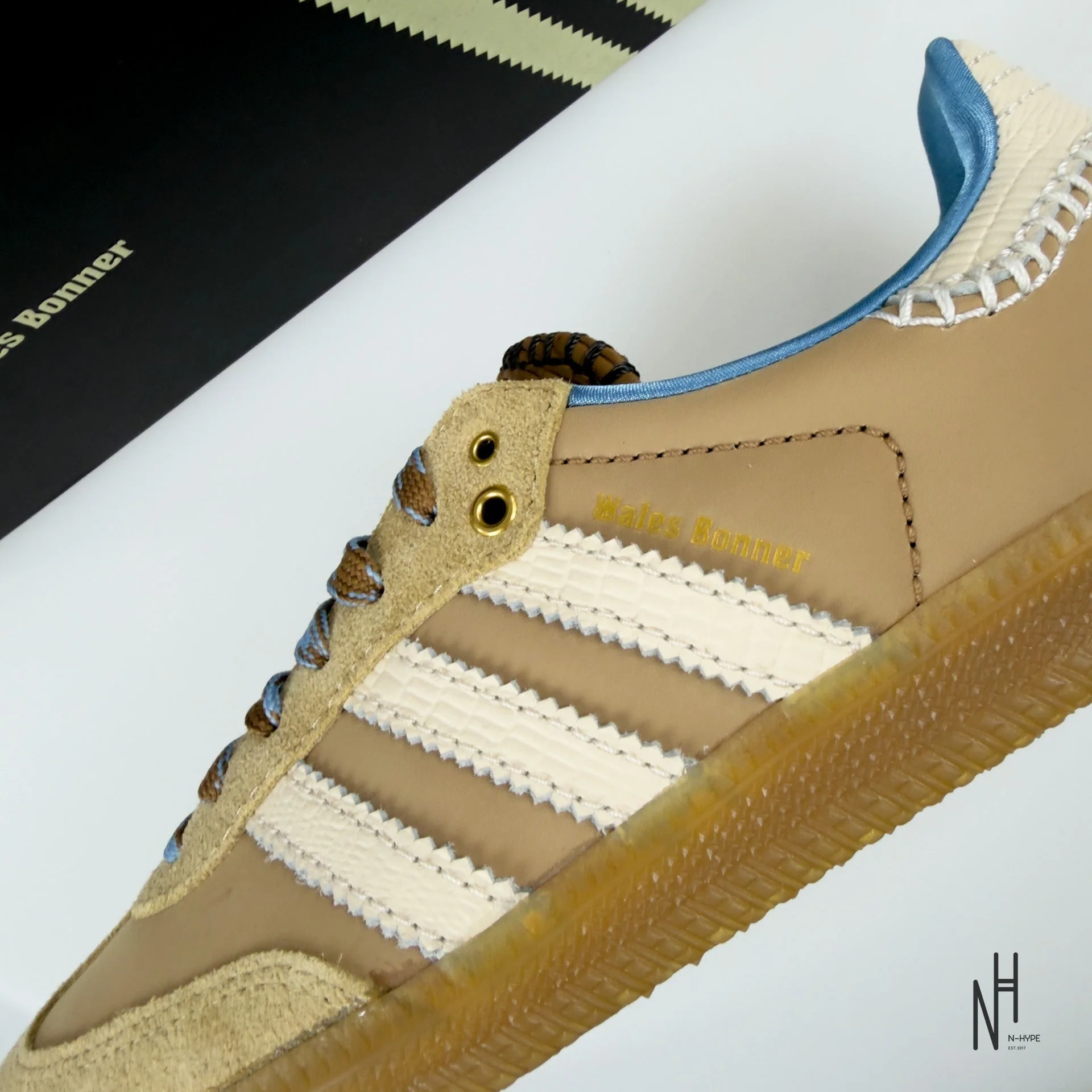Adidas Samba Nylon Wales Bonner Desert White - Image 3