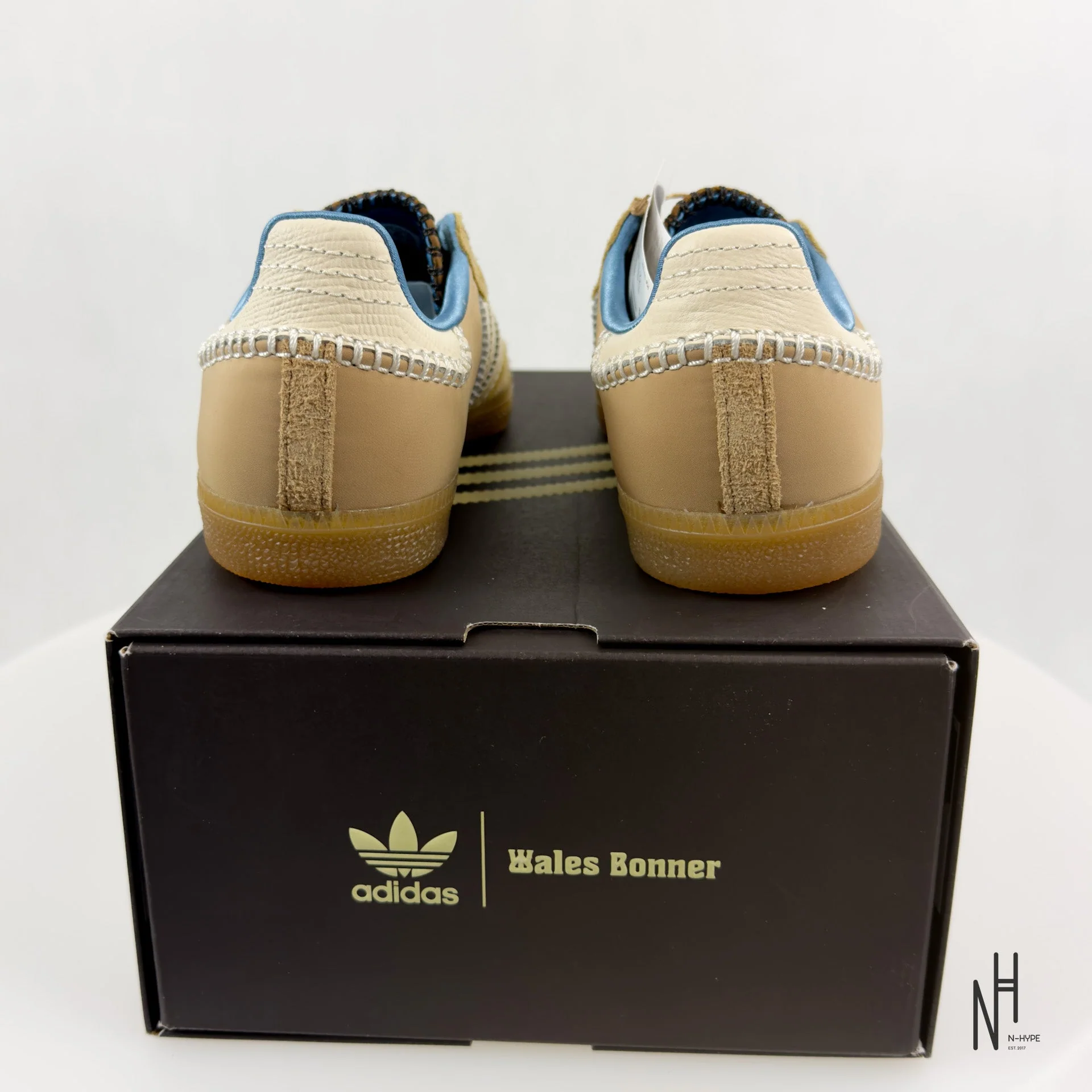 Adidas Samba Nylon Wales Bonner Desert White - Image 7