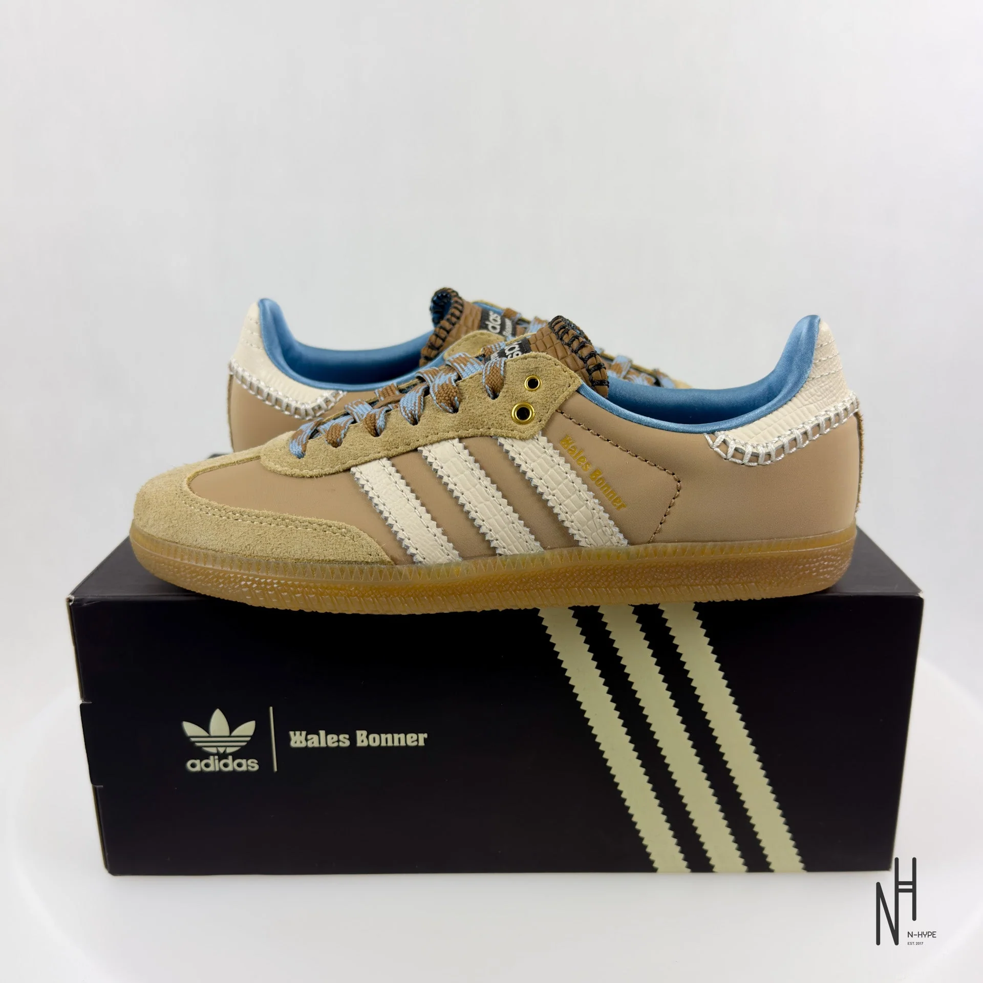 Adidas Samba Nylon Wales Bonner Desert White - Image 9
