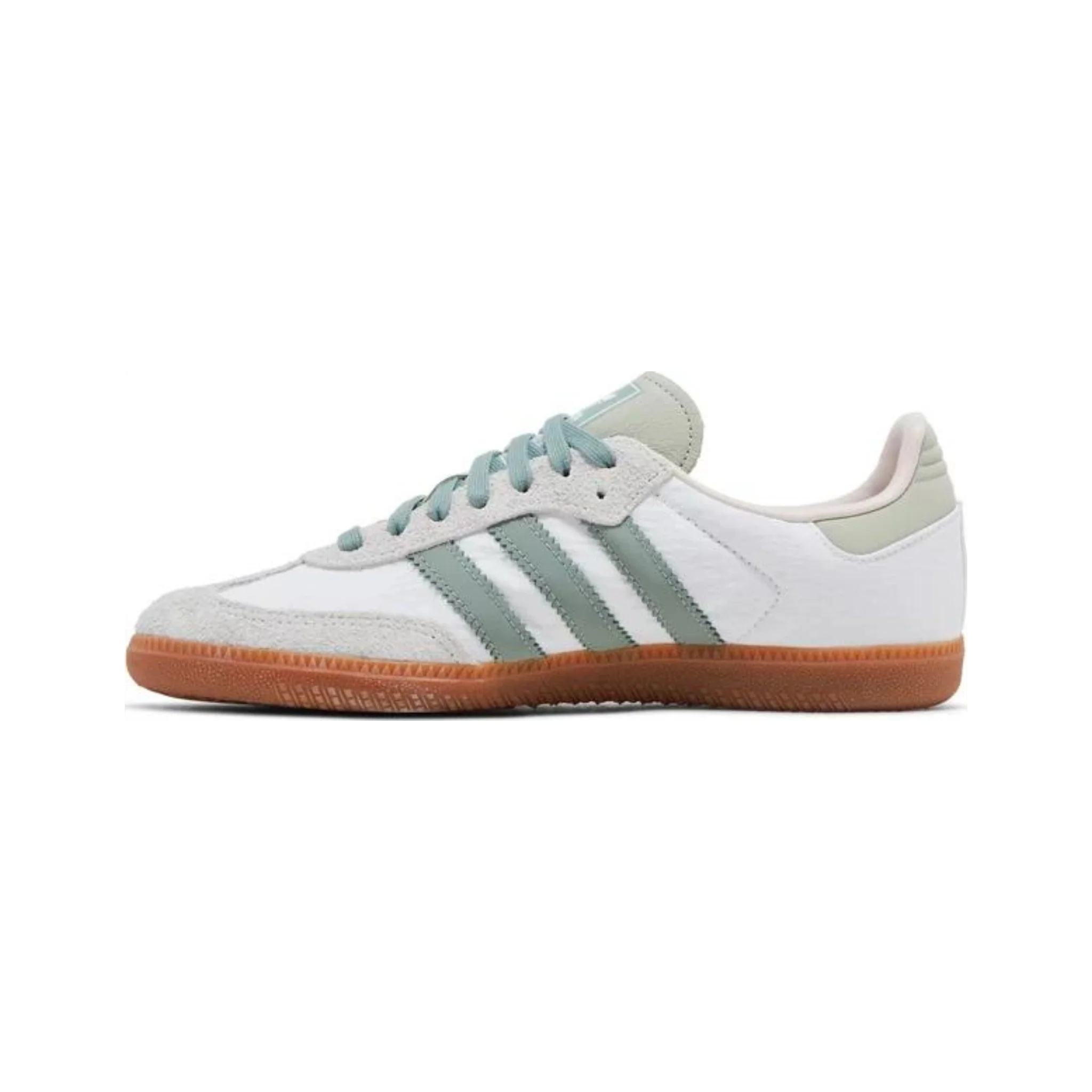 Adidas Samba OG Silver Green Putty Mauve (Women's) - Image 2