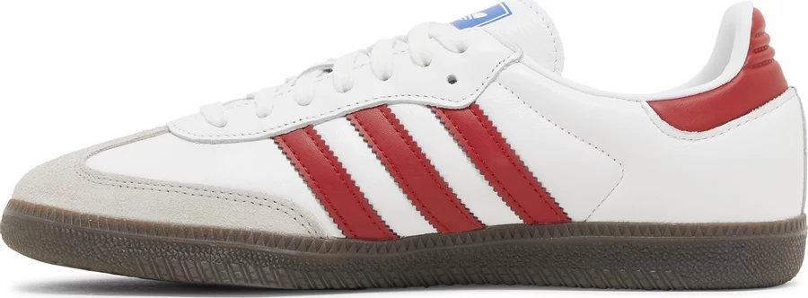 Adidas Samba OG White Better Scarlet - Image 2