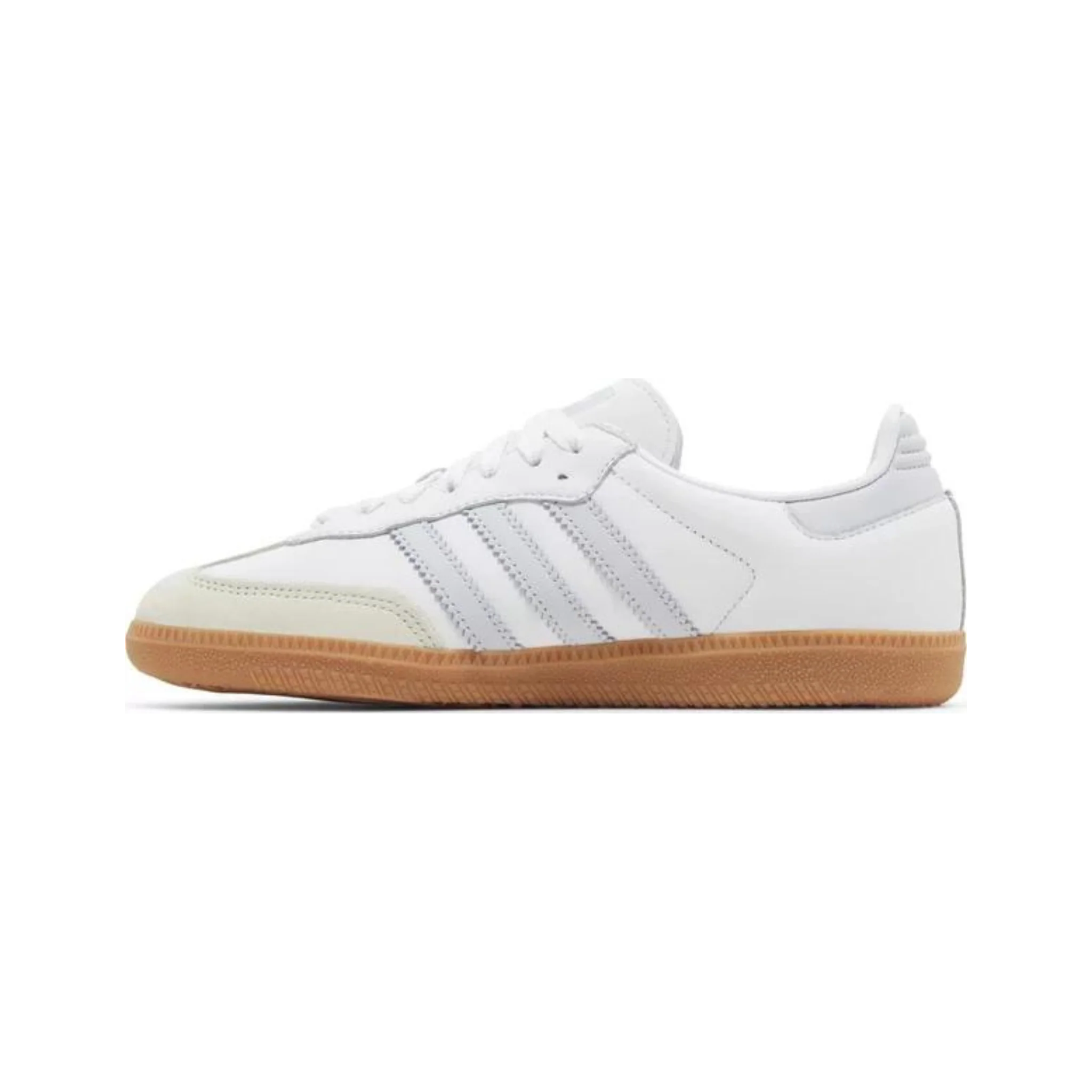 Adidas Samba OG White Halo Blue Gum (Women's) - Image 2