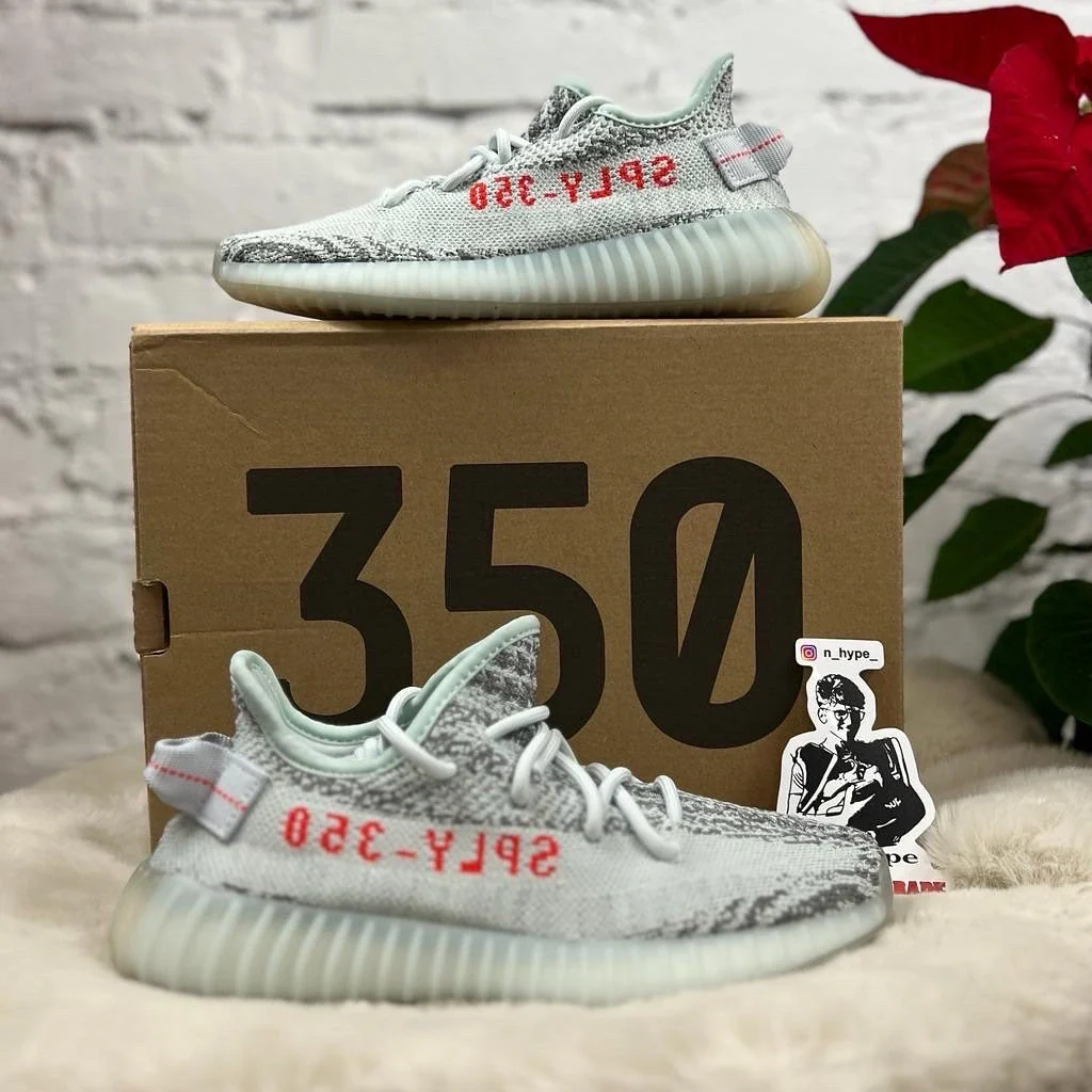 Adidas Yeezy Boost 350 V2 Blue Tint - Image 4