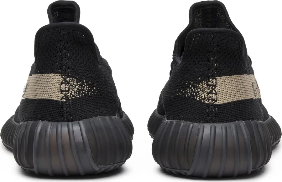 Adidas Yeezy Boost 350 V2 Core Black Green - Image 3