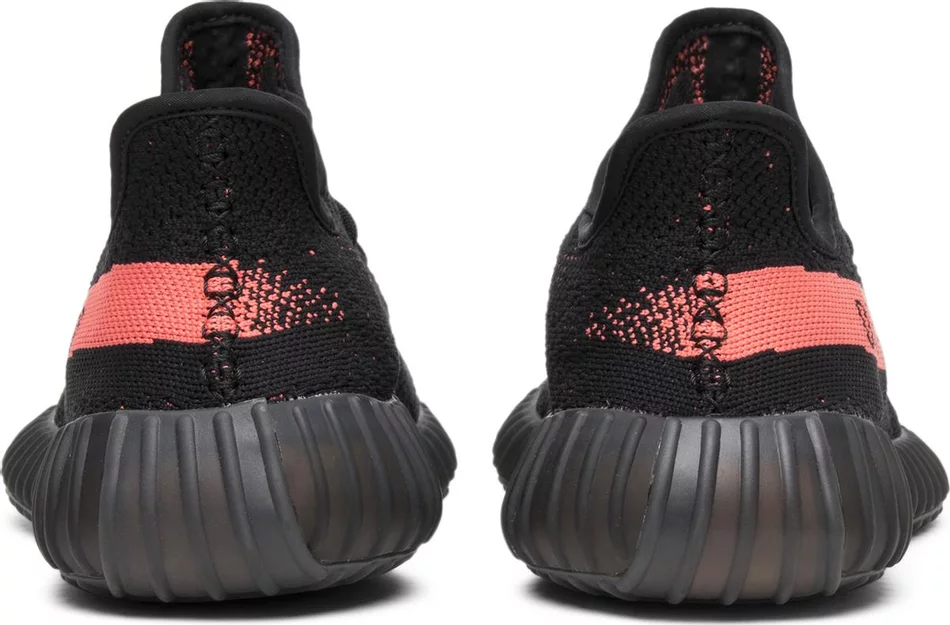 Adidas Yeezy Boost 350 V2 Core Black Red - Image 4