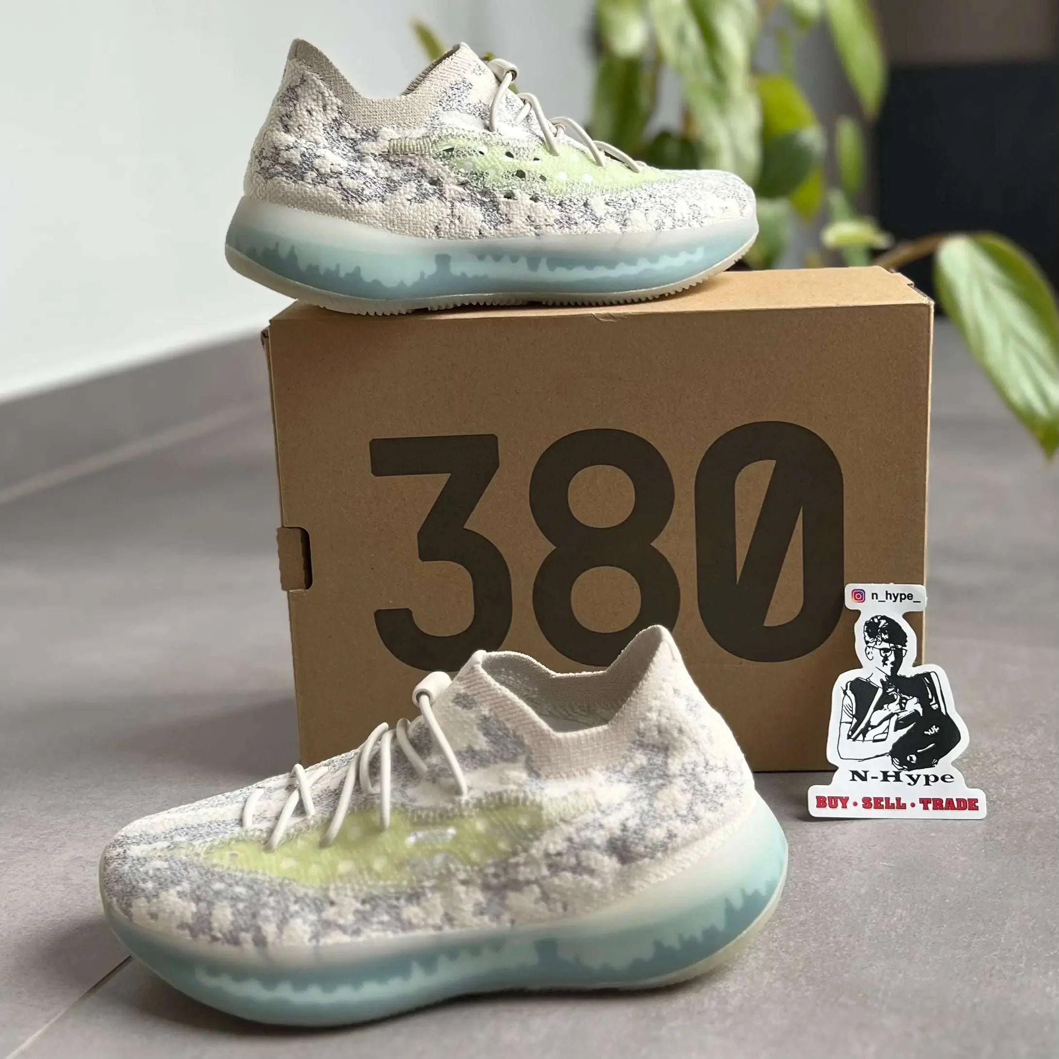 Adidas Yeezy Boost 380 Alien Blue - Image 4