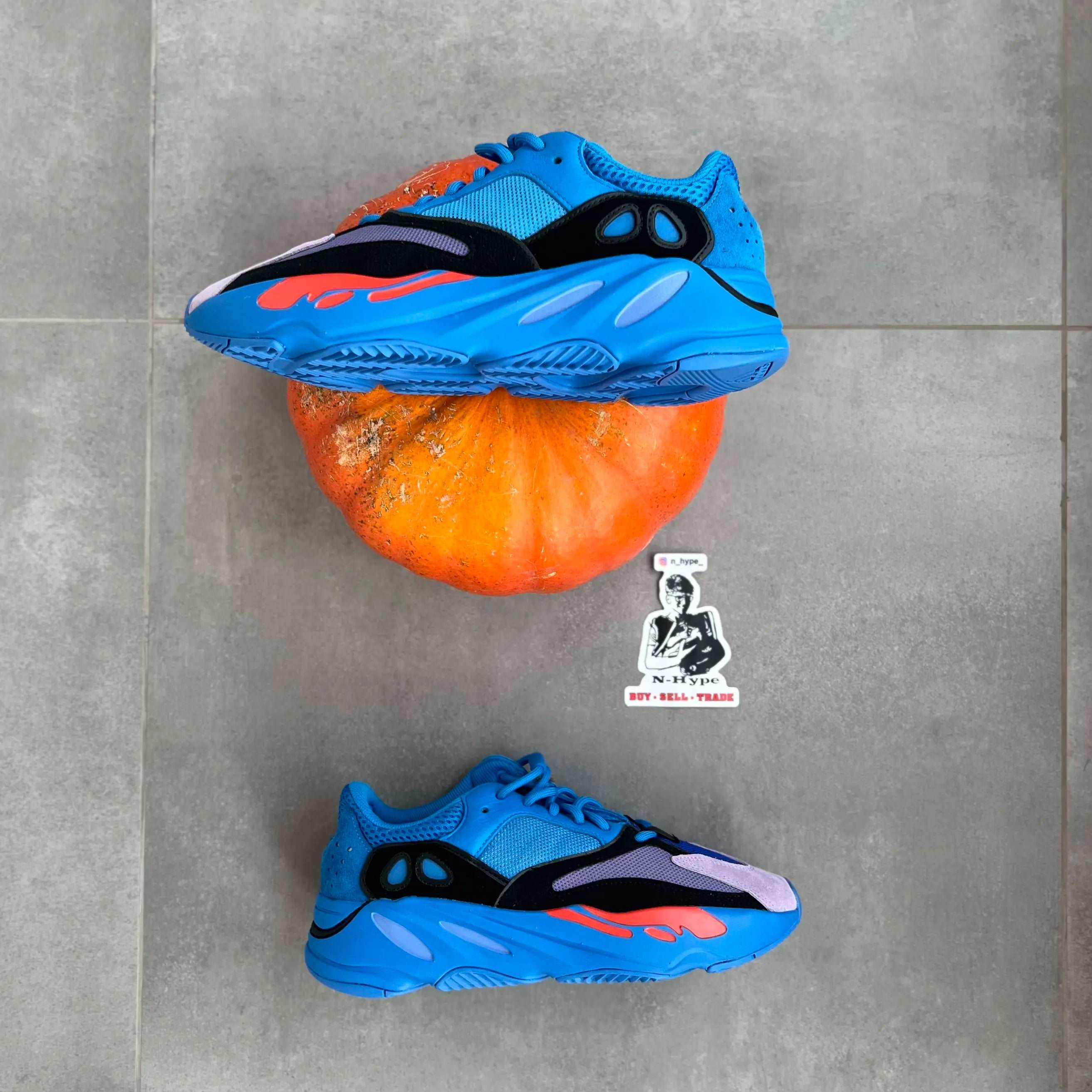 Adidas Yeezy Boost 700 Hi-Res Blue - Image 6