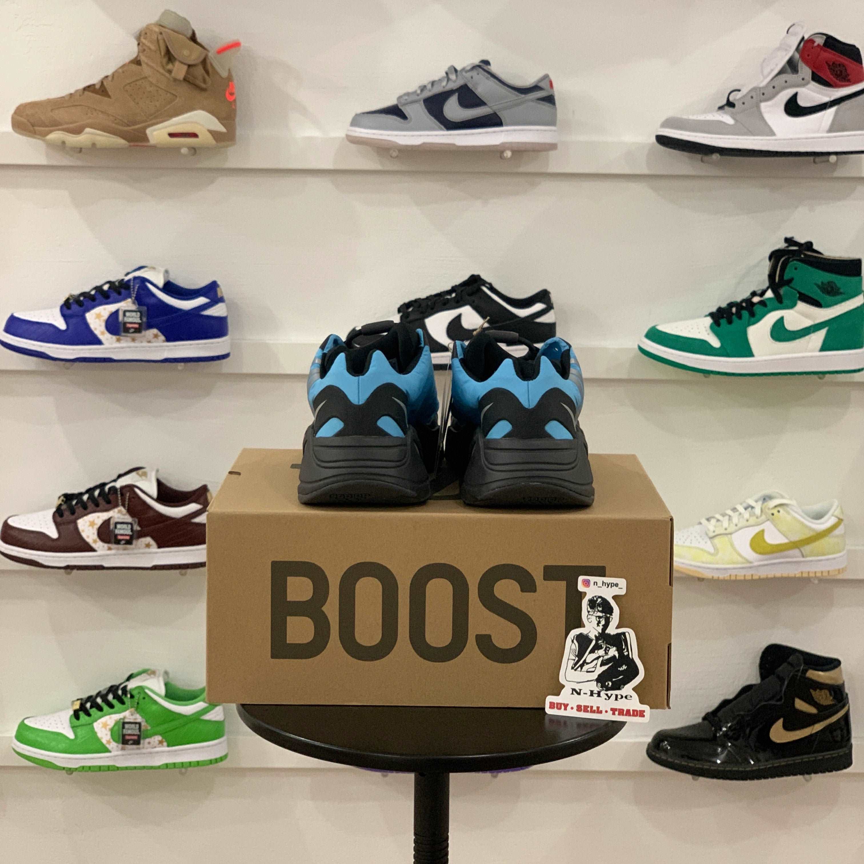 Adidas Yeezy Boost 700 MNVN Bright Cyan - Image 6
