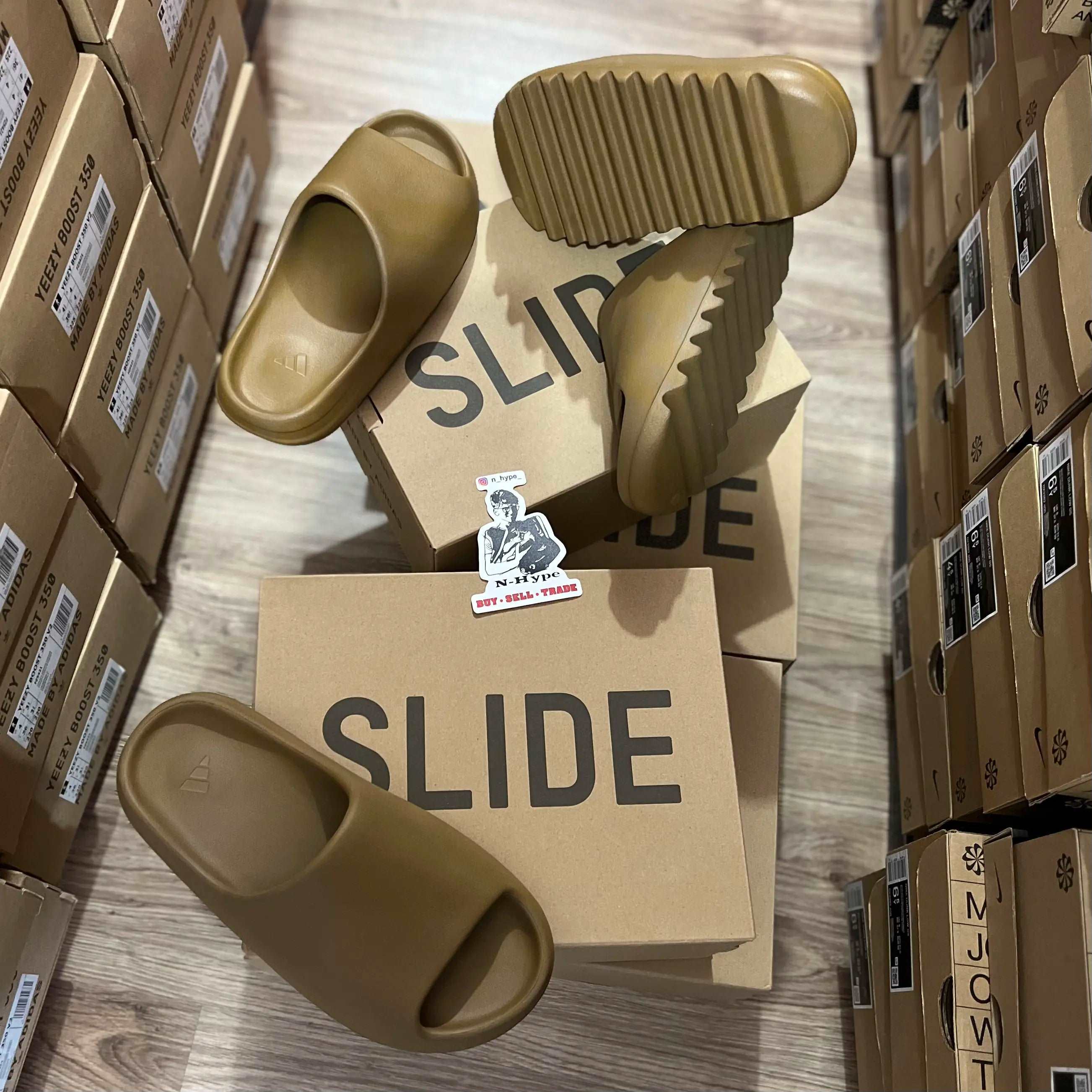 Adidas Yeezy Slide Ochre - Image 5