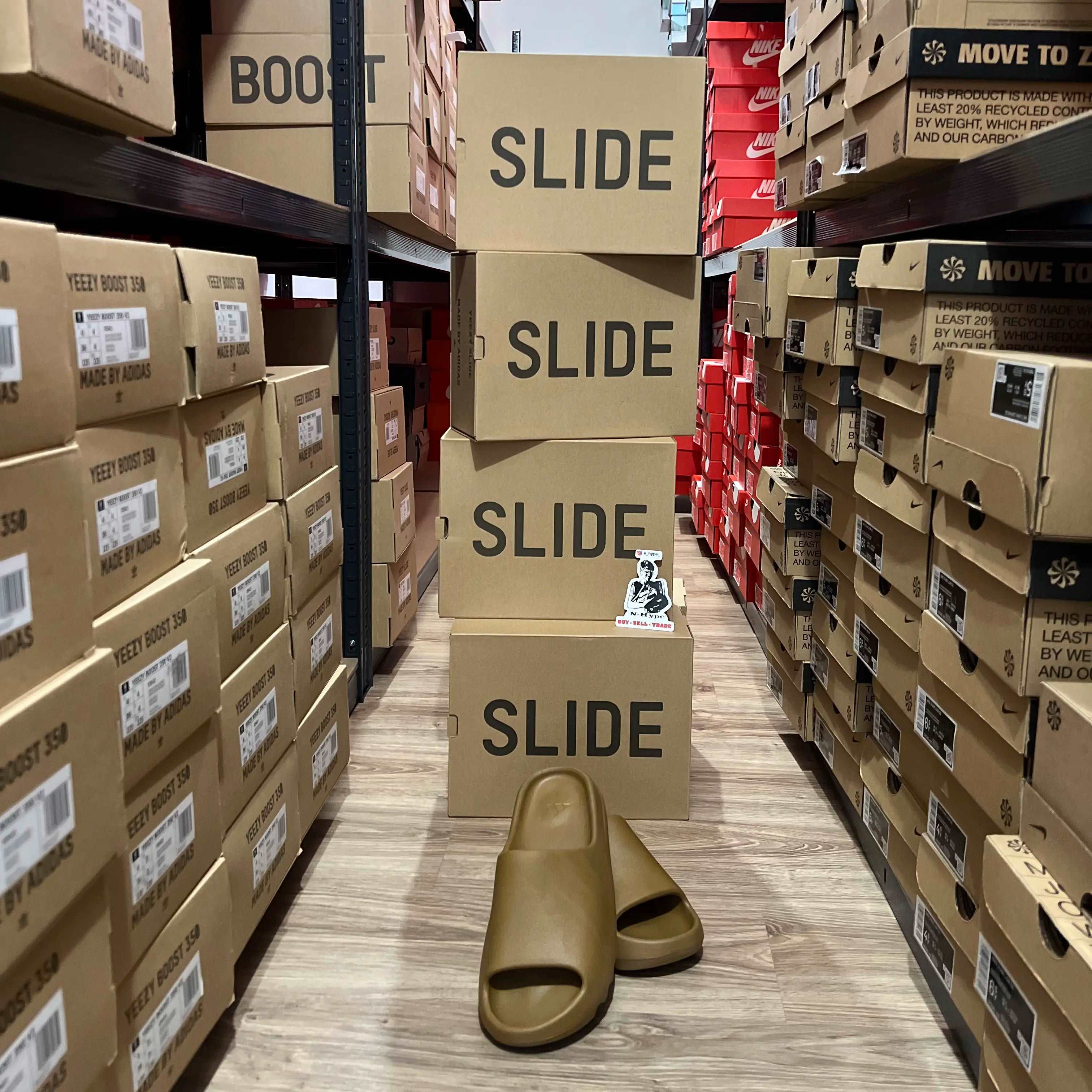 Adidas Yeezy Slide Ochre - Image 6