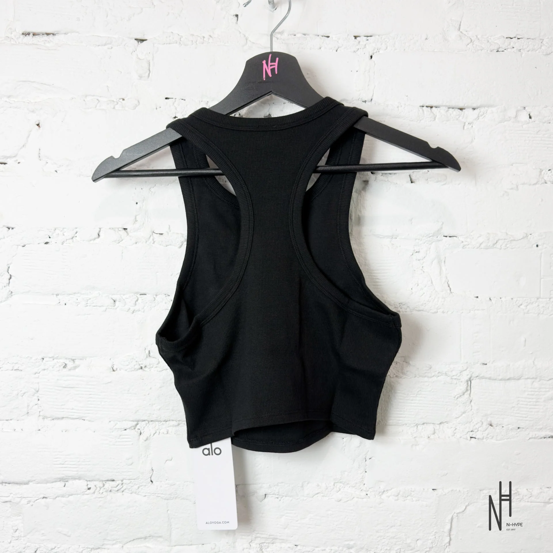 Alo Yoga Aspire Tank Black - Image 2