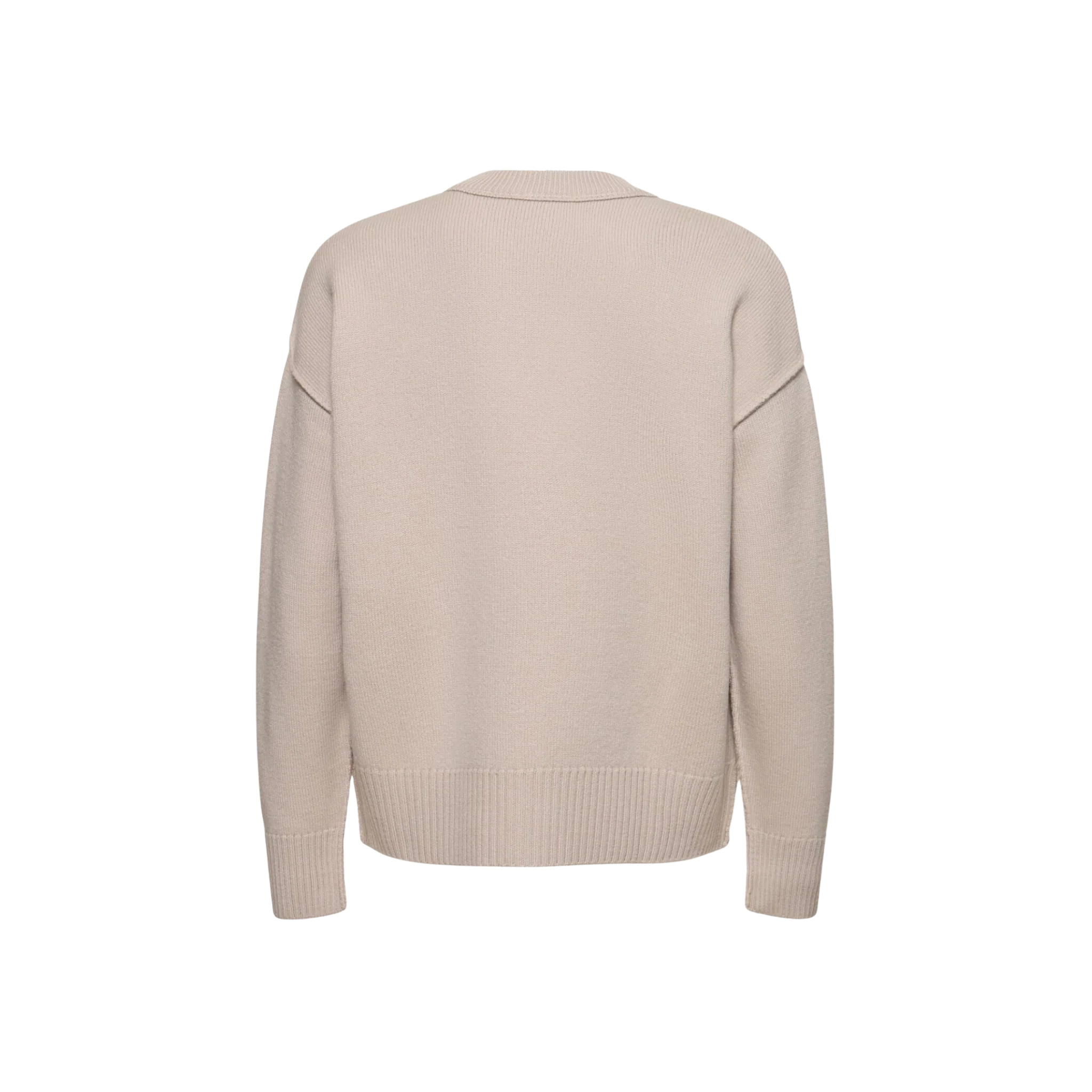 AMI Paris ADC Felted Wool Knit Sweater - Image 2