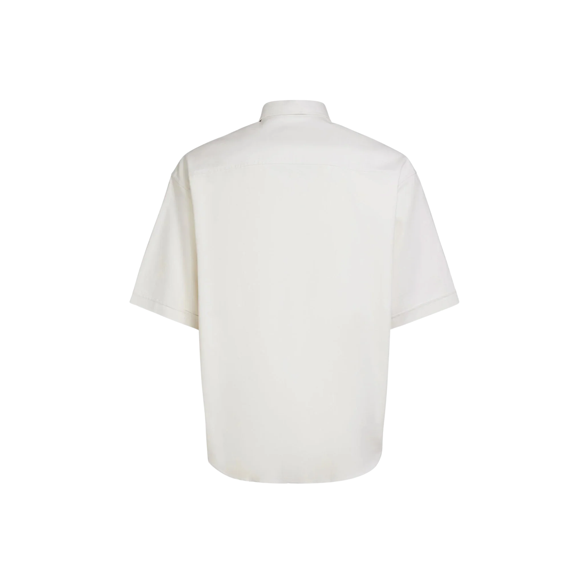 AMI Paris Boxy Cotton Oxford Shirt - Image 2