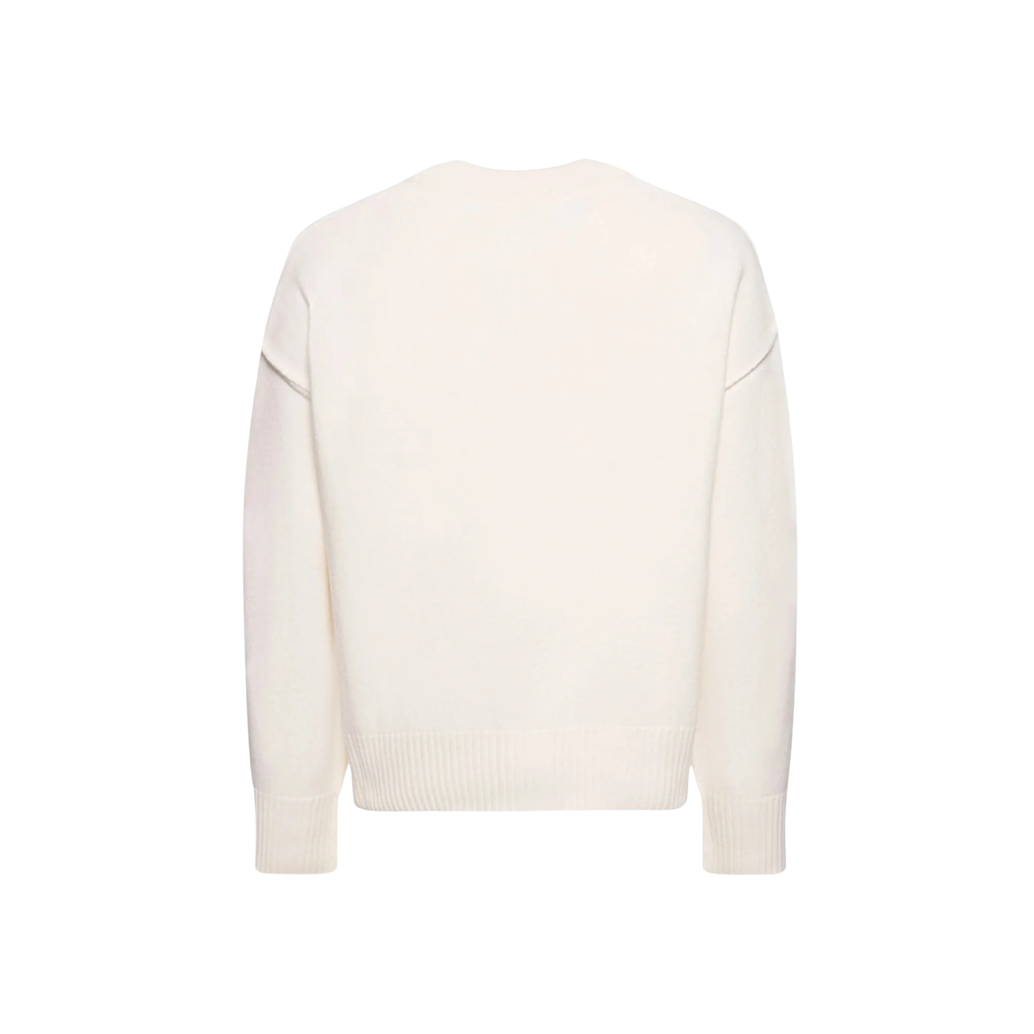 AMI Paris Logo Wool Knit Cardigan - Image 2