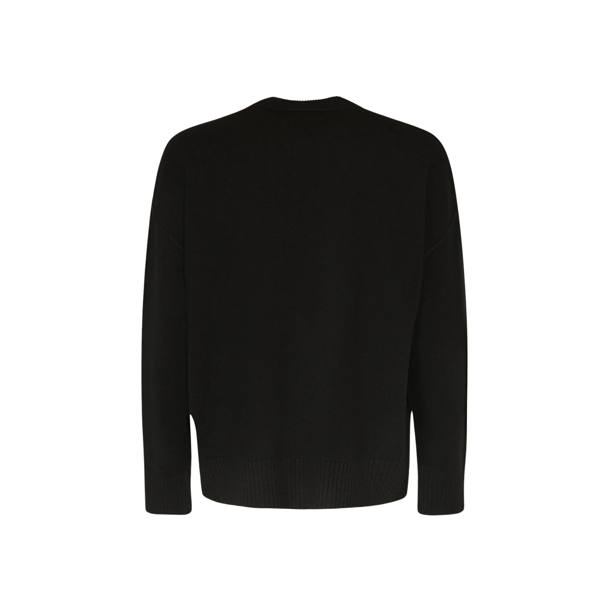 AMI Paris Logo Wool Knit Crewneck Sweater - Image 2