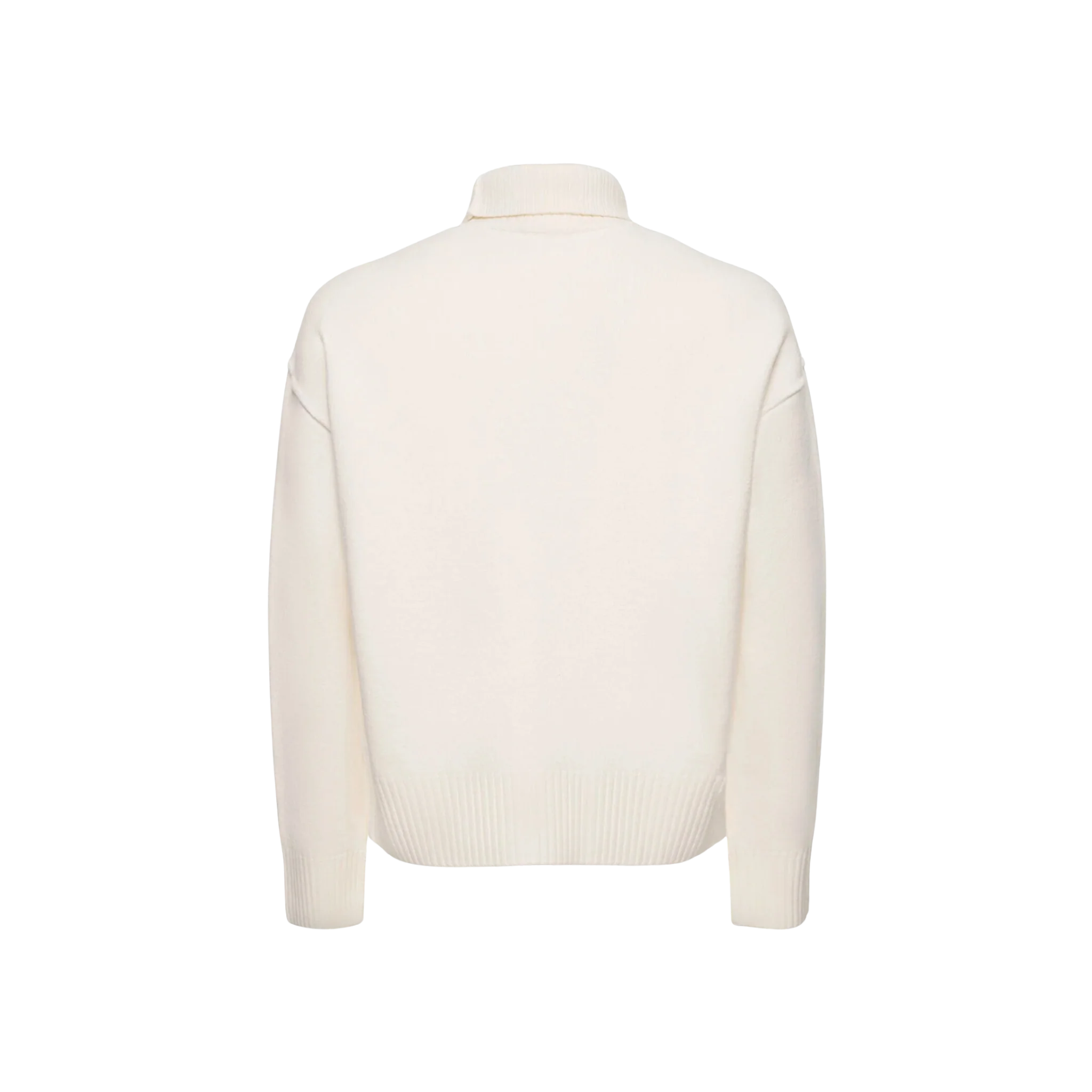 AMI Paris Logo Wool Turtleneck Sweater - Image 2