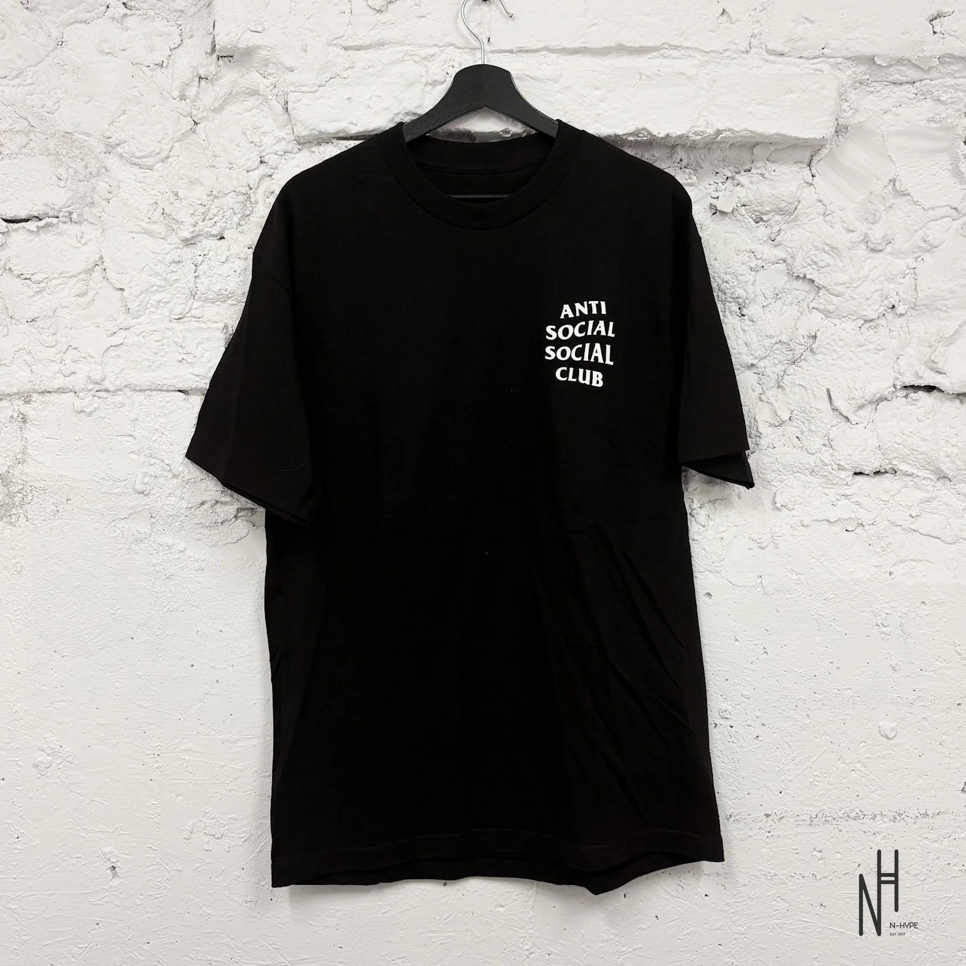 Anti Social Social Club Floral Butterfly T-Shirt Black