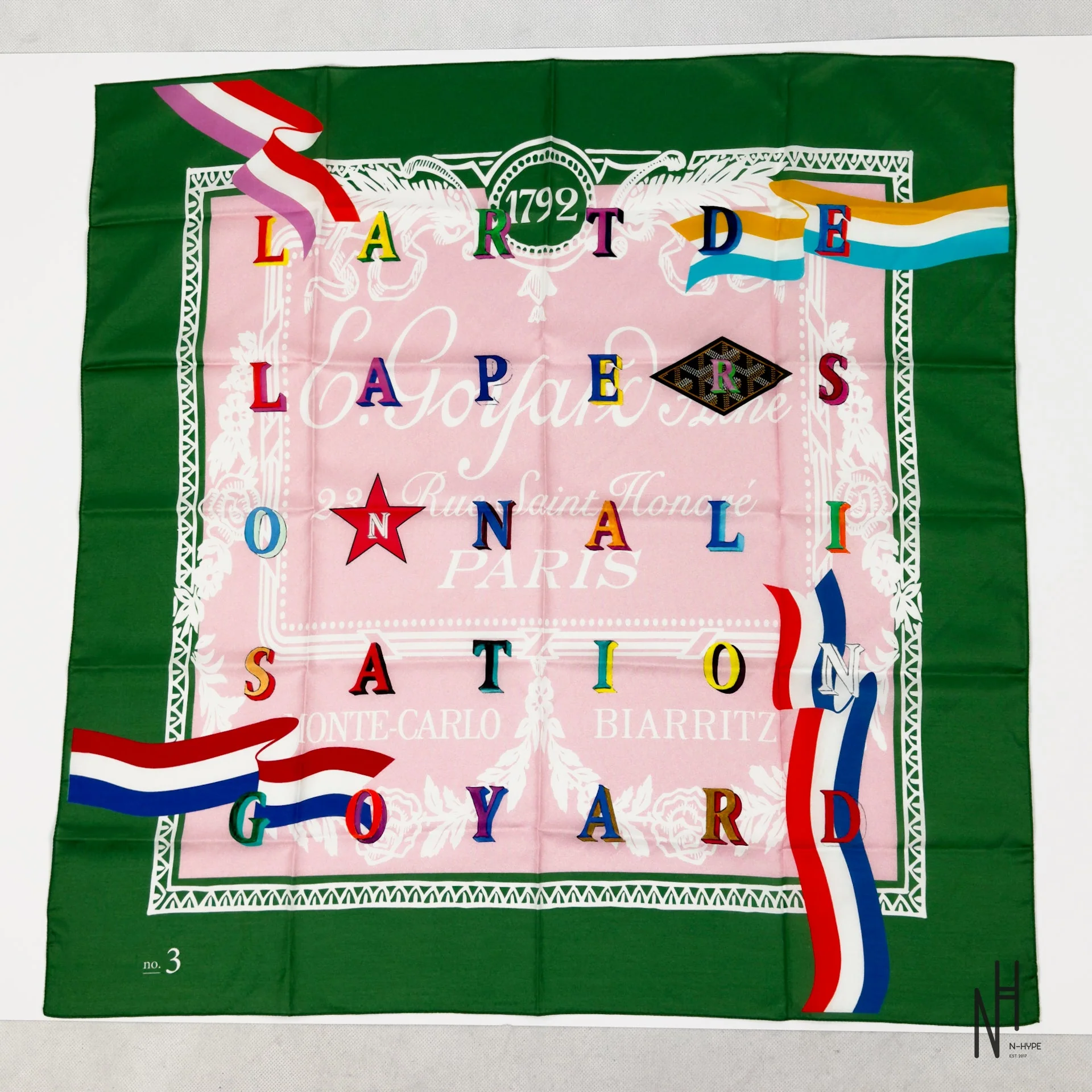 Apaszka Goyard Le Foulard No. 3 - Image 2