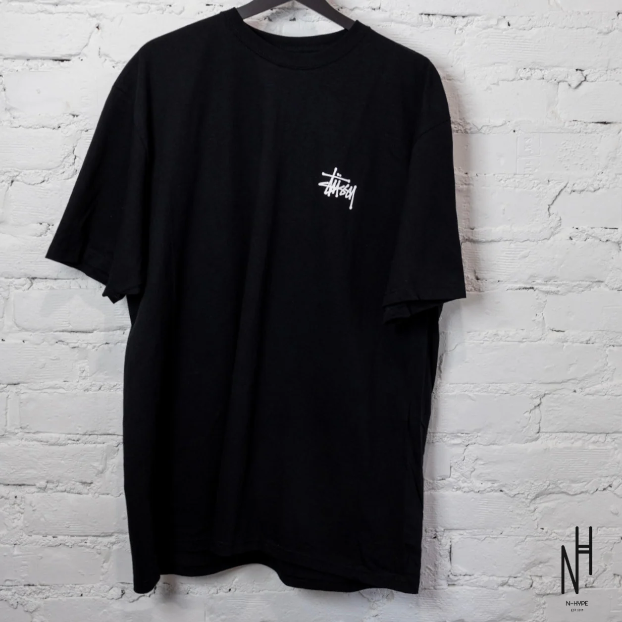 AUKCJA Stussy Basic Black Tee - Image 3