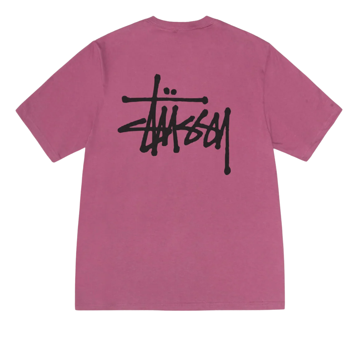 STÜSSY BASIC STÜSSY TEE BERRY - Image 2