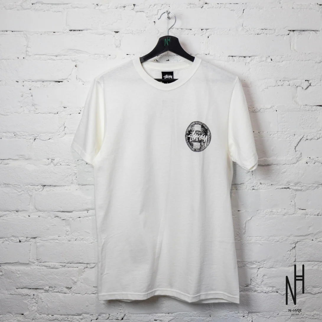 AUKCJA Stussy Dot Stamp Tee White - Image 3