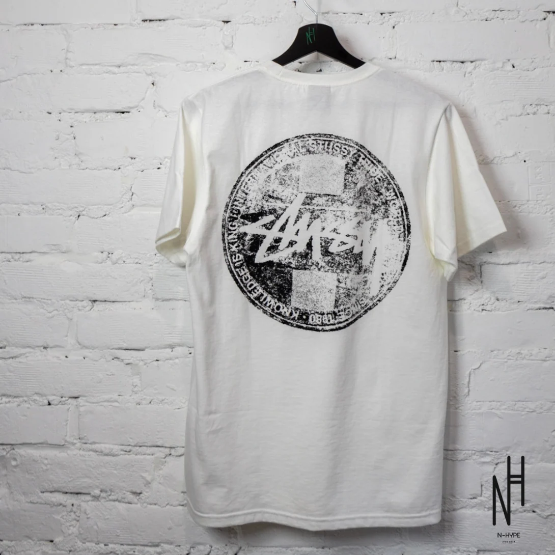 AUKCJA Stussy Dot Stamp Tee White - Image 5