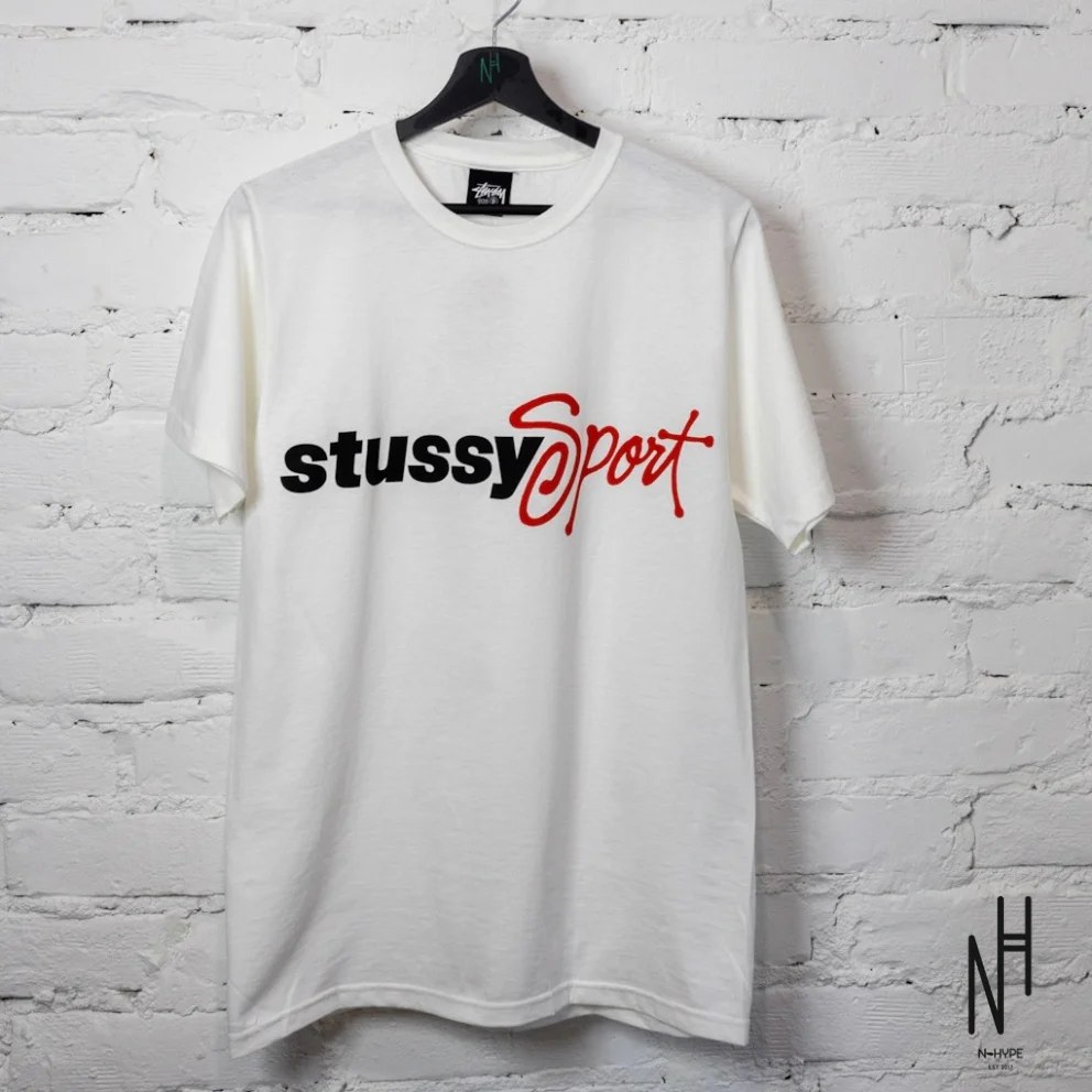 AUKCJA Stussy Sport Script Tee White - Image 2