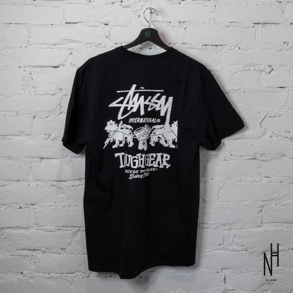 AUKCJA Stussy Tough Gear International Tee Black - Image 5