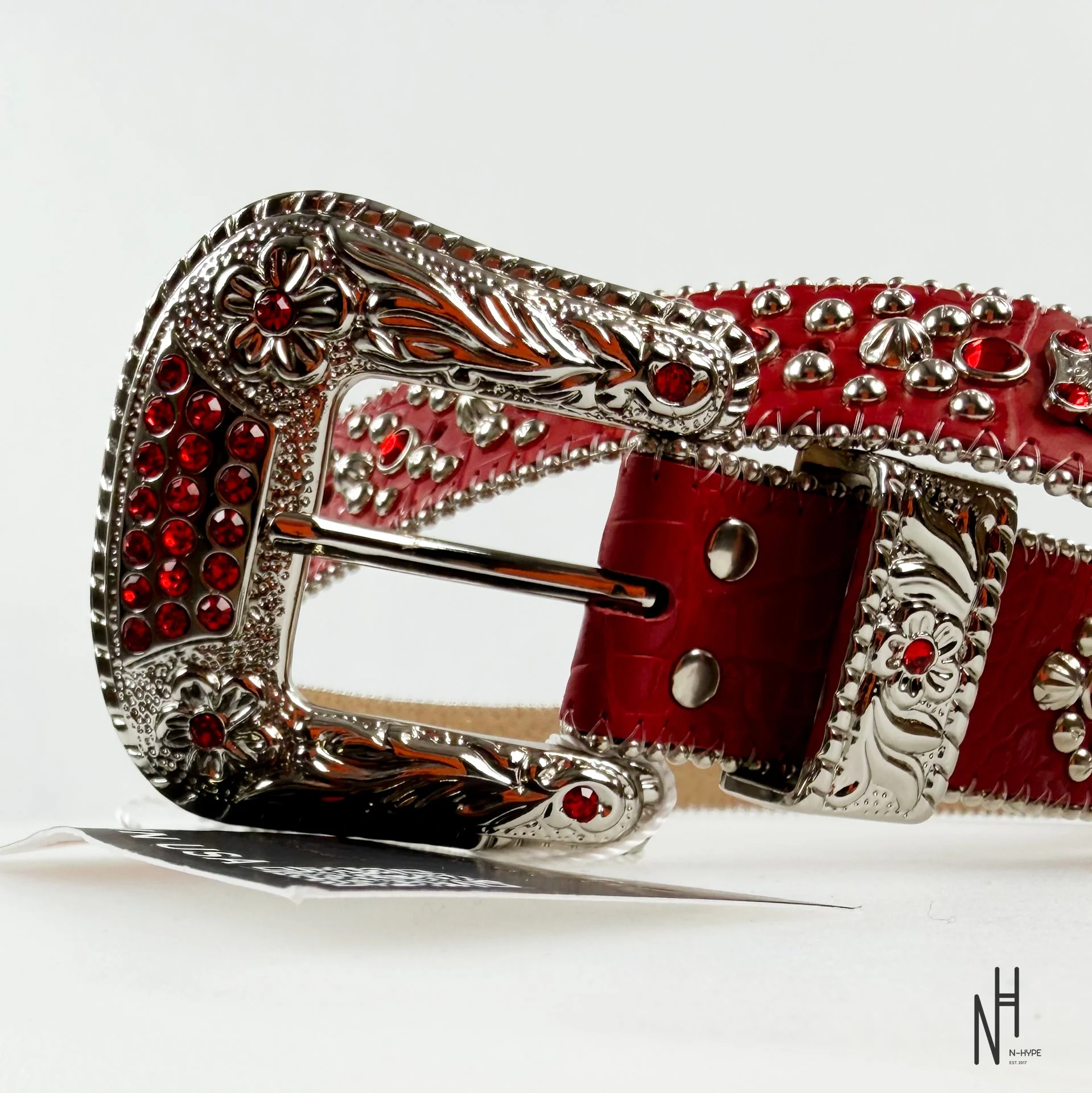 B.B. Simon The Trojan Red Belt - Image 3