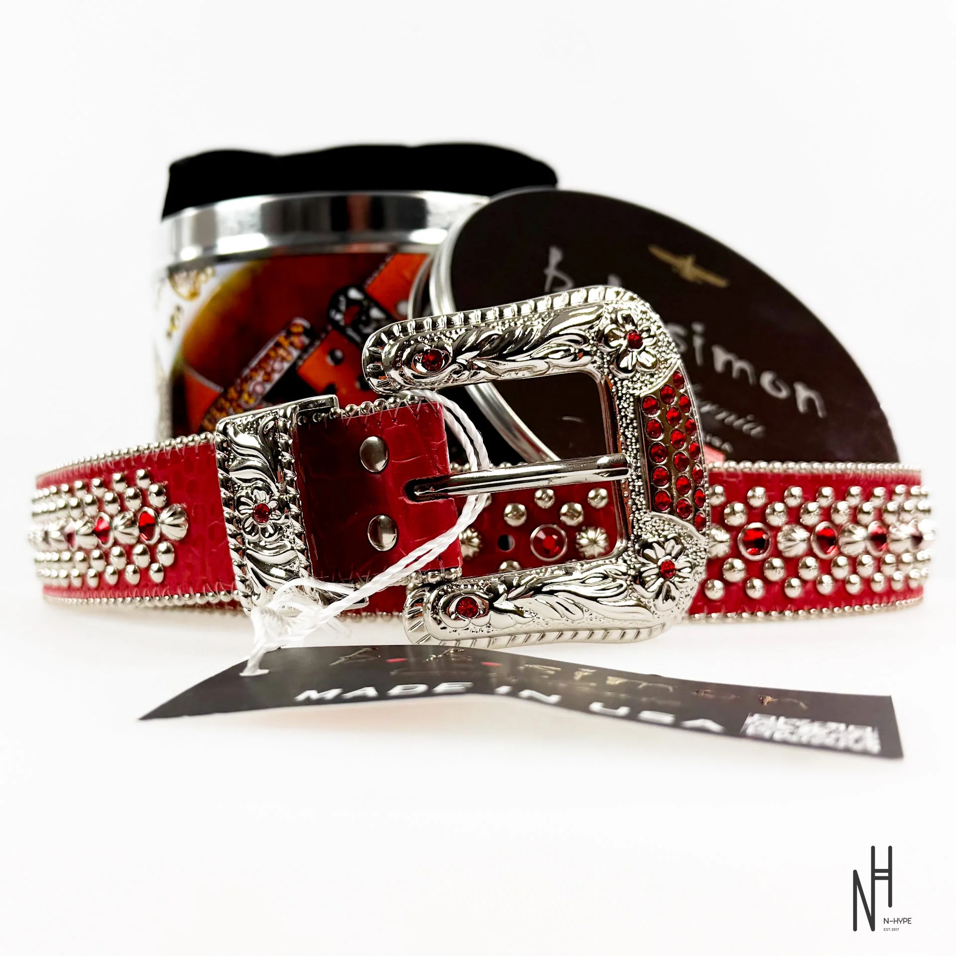 B.B. Simon The Trojan Red Belt - Image 5