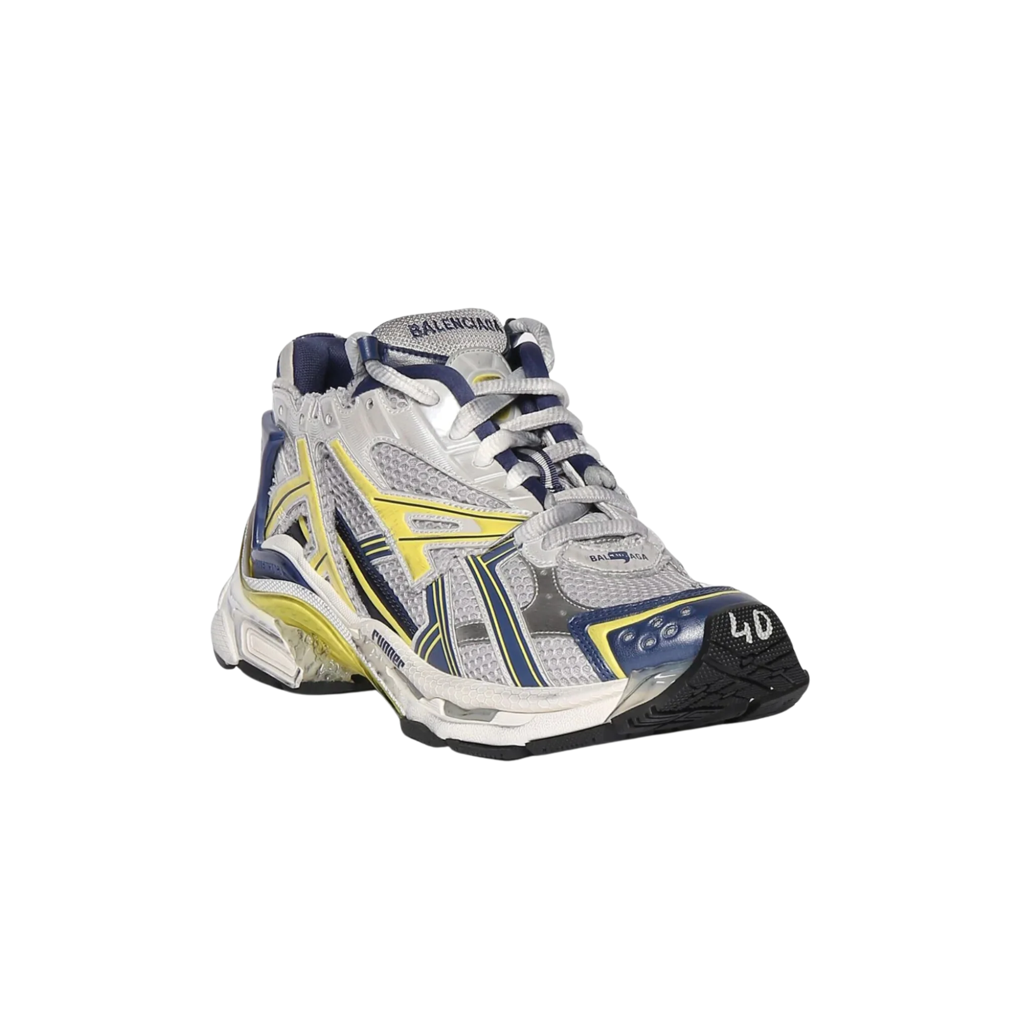 Balenciaga Runner White Blue Yellow Grey Black - Image 2