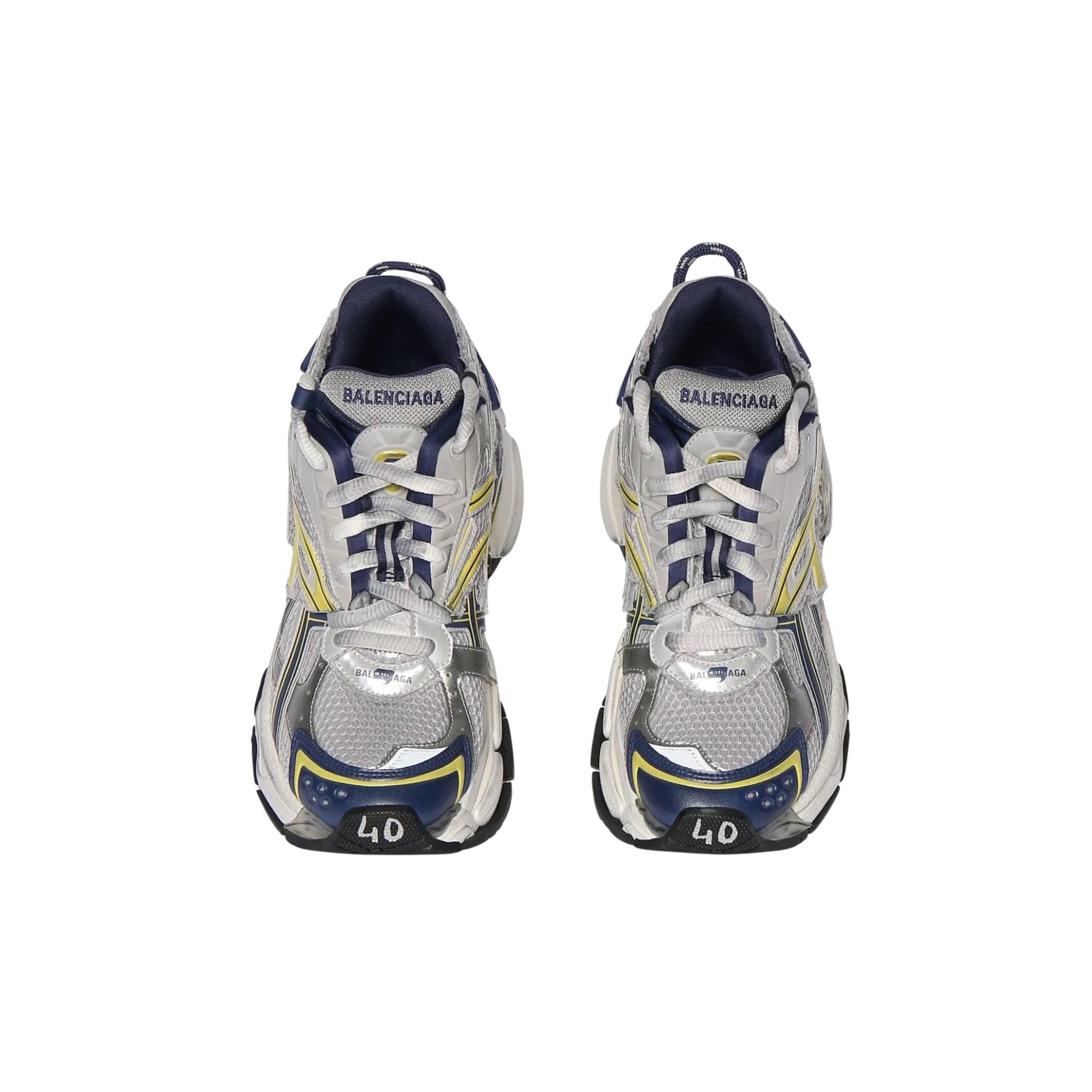Balenciaga Runner White Blue Yellow Grey Black - Image 4