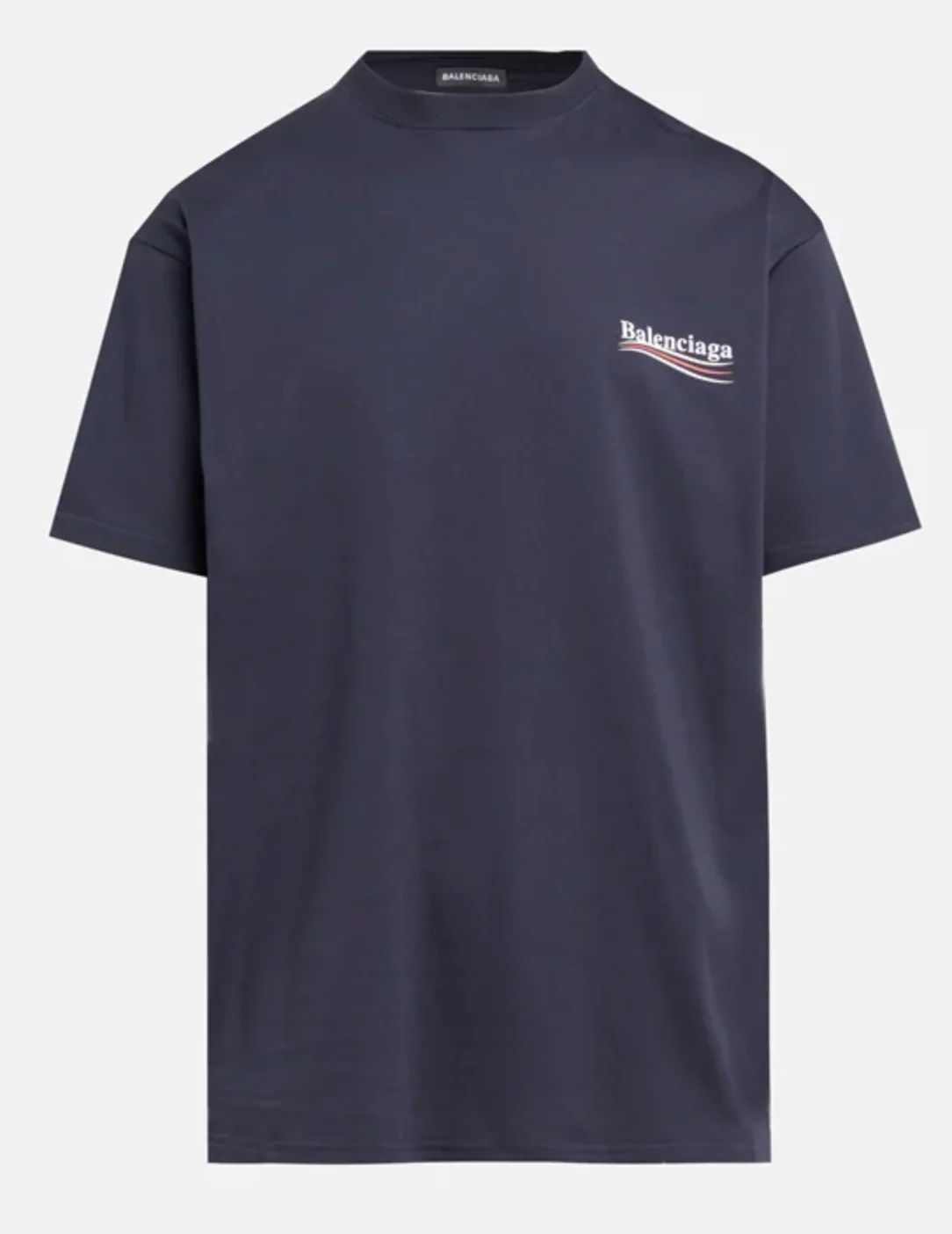 Balenciaga Triple T-shirt Navy
