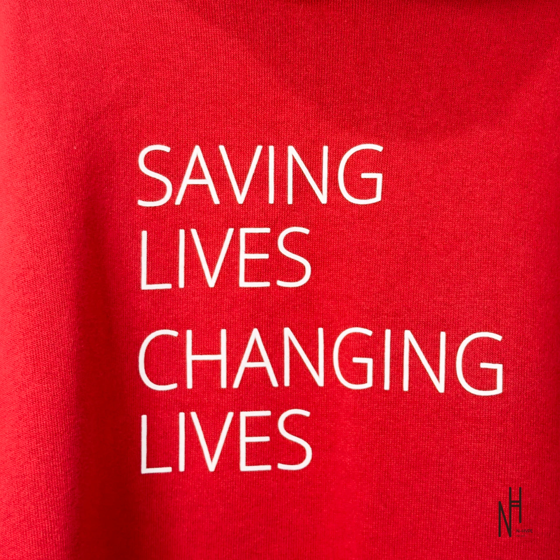 Balenciaga World Food Programme (WFP) Hoodie Red - Image 5