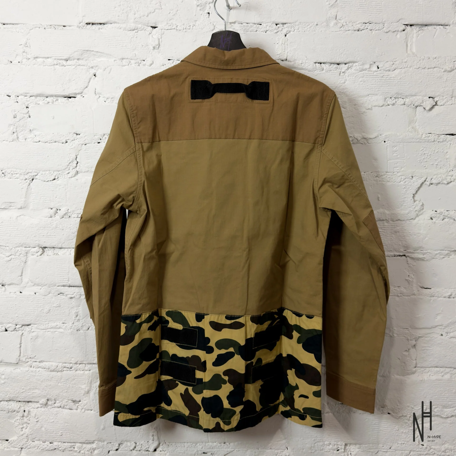 BAPE 1st Camo Military Shirt Brown - Image 3