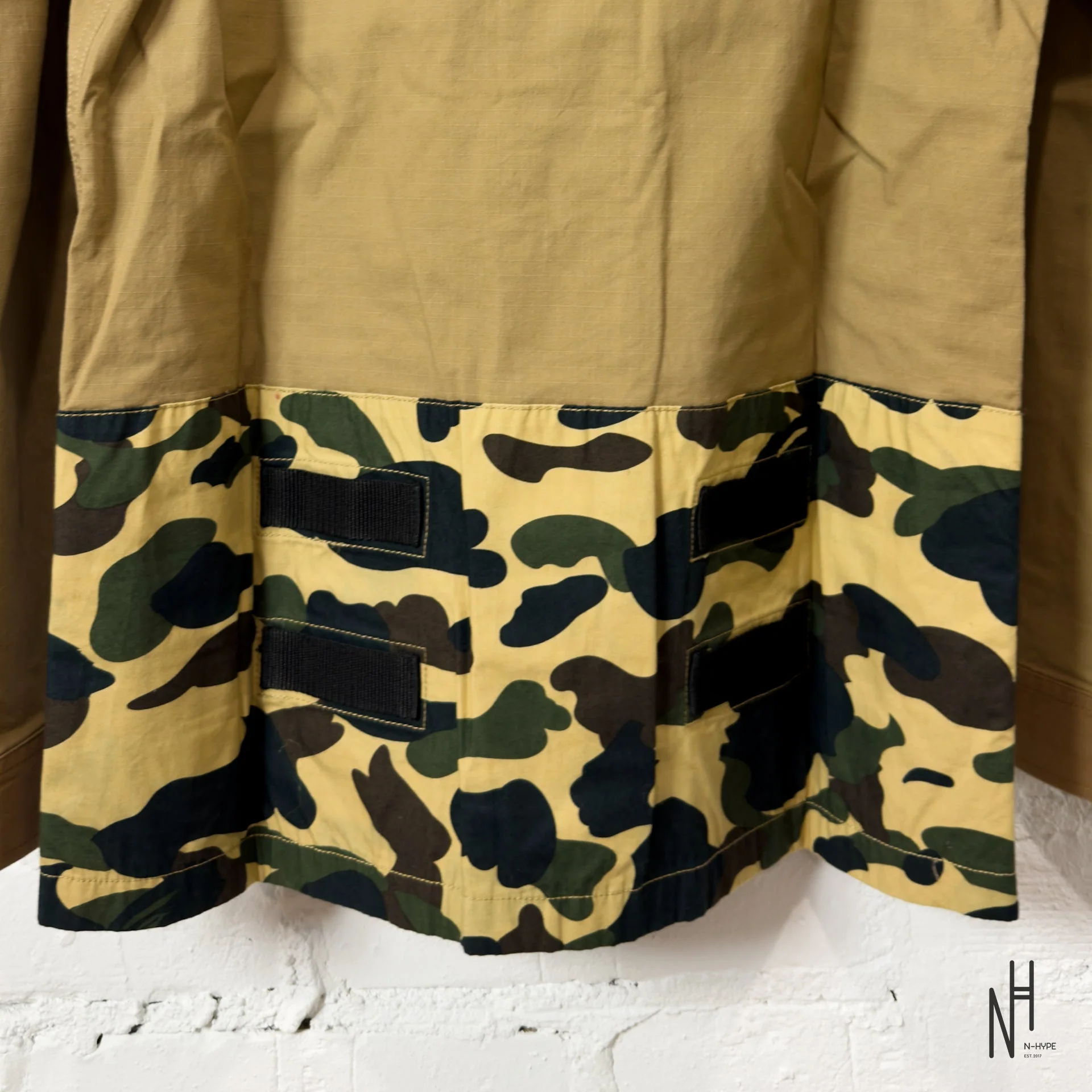 BAPE 1st Camo Military Shirt Brown - Image 5