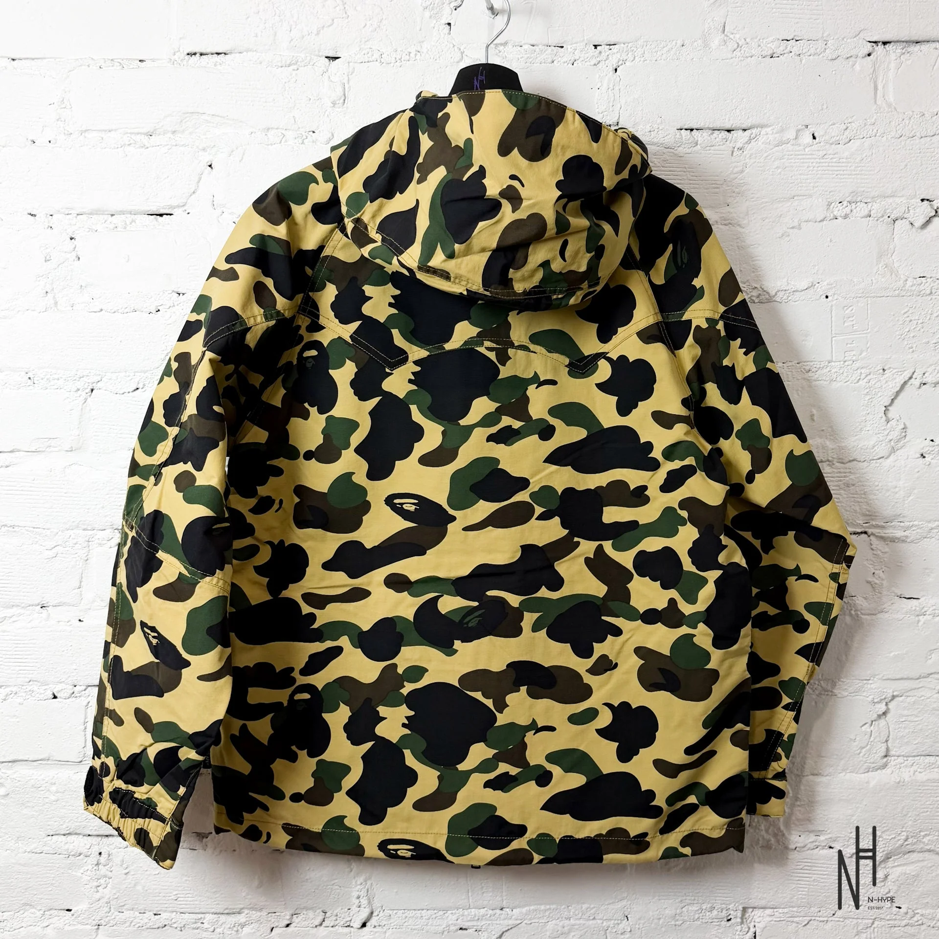 BAPE 1st Camo Snowboard Down Jacket (FW21) Yellow - Image 7