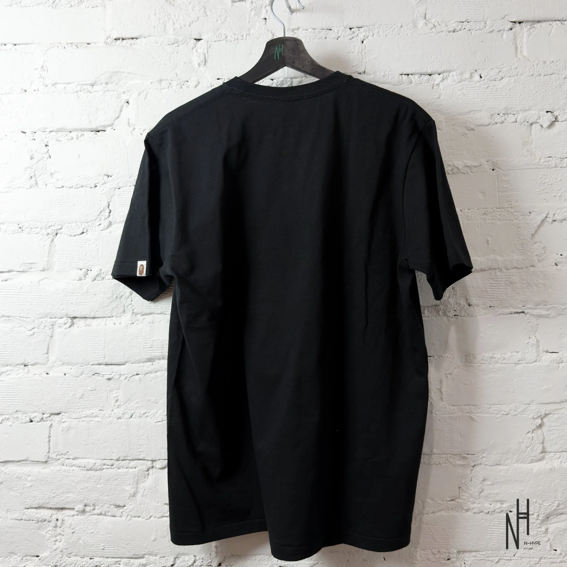 BAPE A Rising Bape Tee Black - Image 3